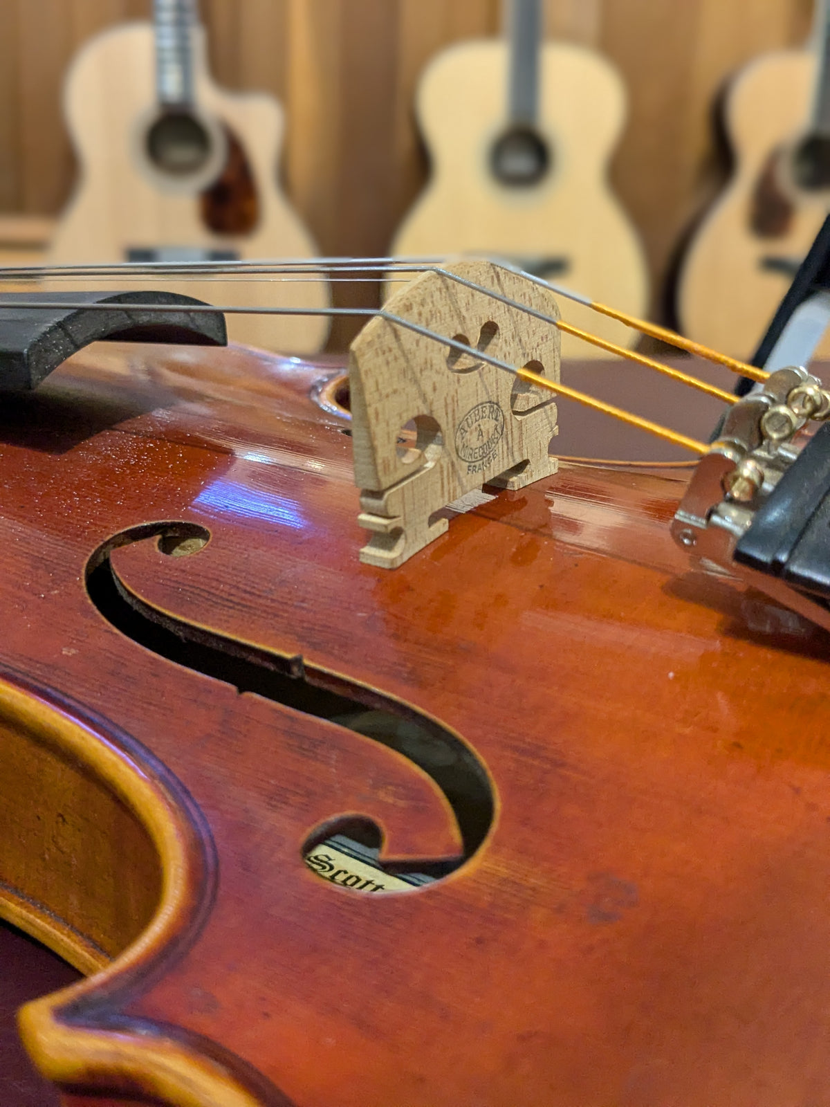 Scott Cao STV-750E "Scarampella" Violin W/Case (2010)