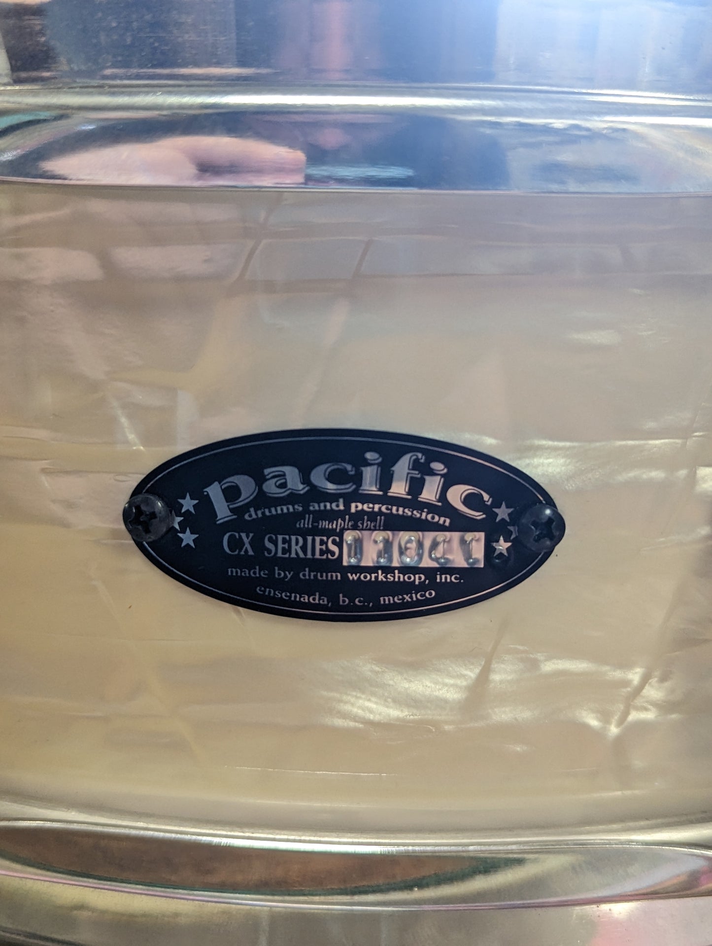 PDP CX Series 14"x5" Maple Snare Drum - White Pearl (Used)