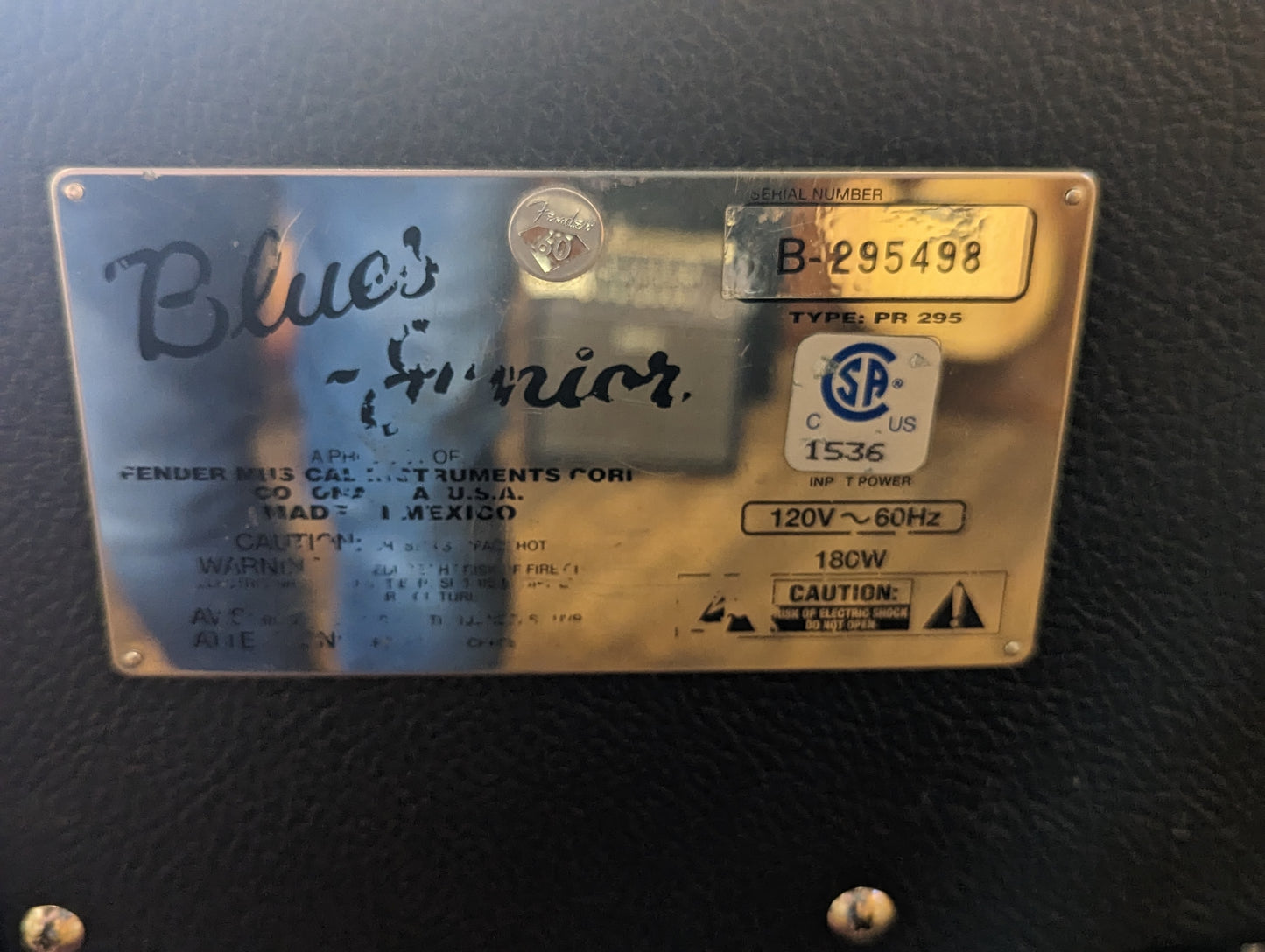Fender Blues Junior 12" 15 Watt Guitar Combo Amp (2006)
