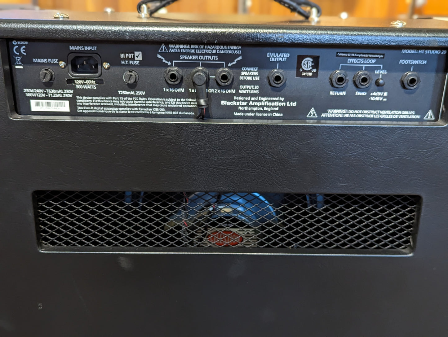 Blackstar HT Studio 20w Combo Amp w/Footswitch (Used)