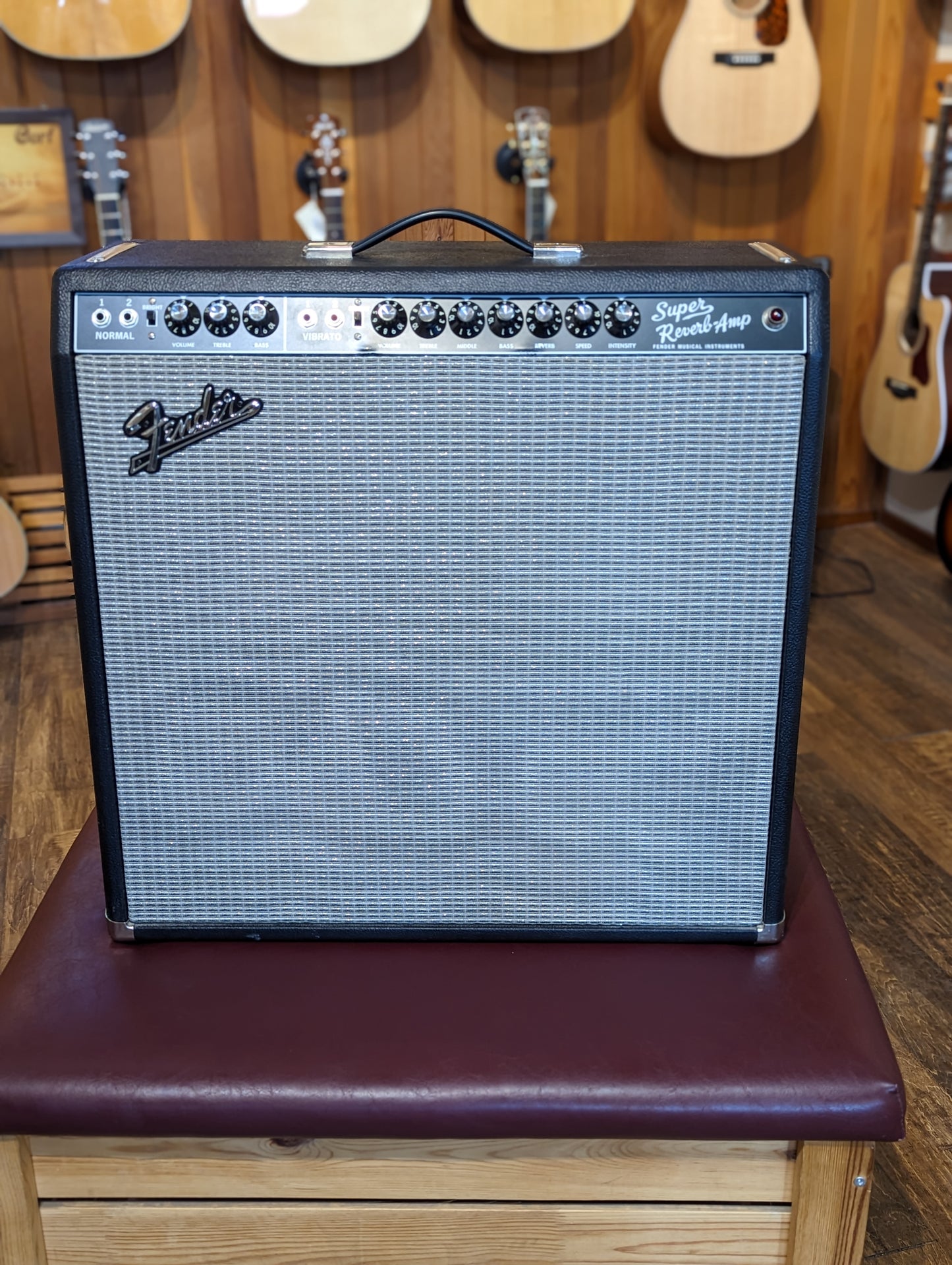 Fender '65 Super Reverb Reissue 45w 4x10 Combo Amp (2012)