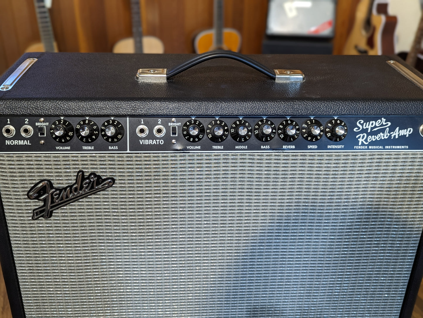 Fender '65 Super Reverb Reissue 45w 4x10 Combo Amp (2012)