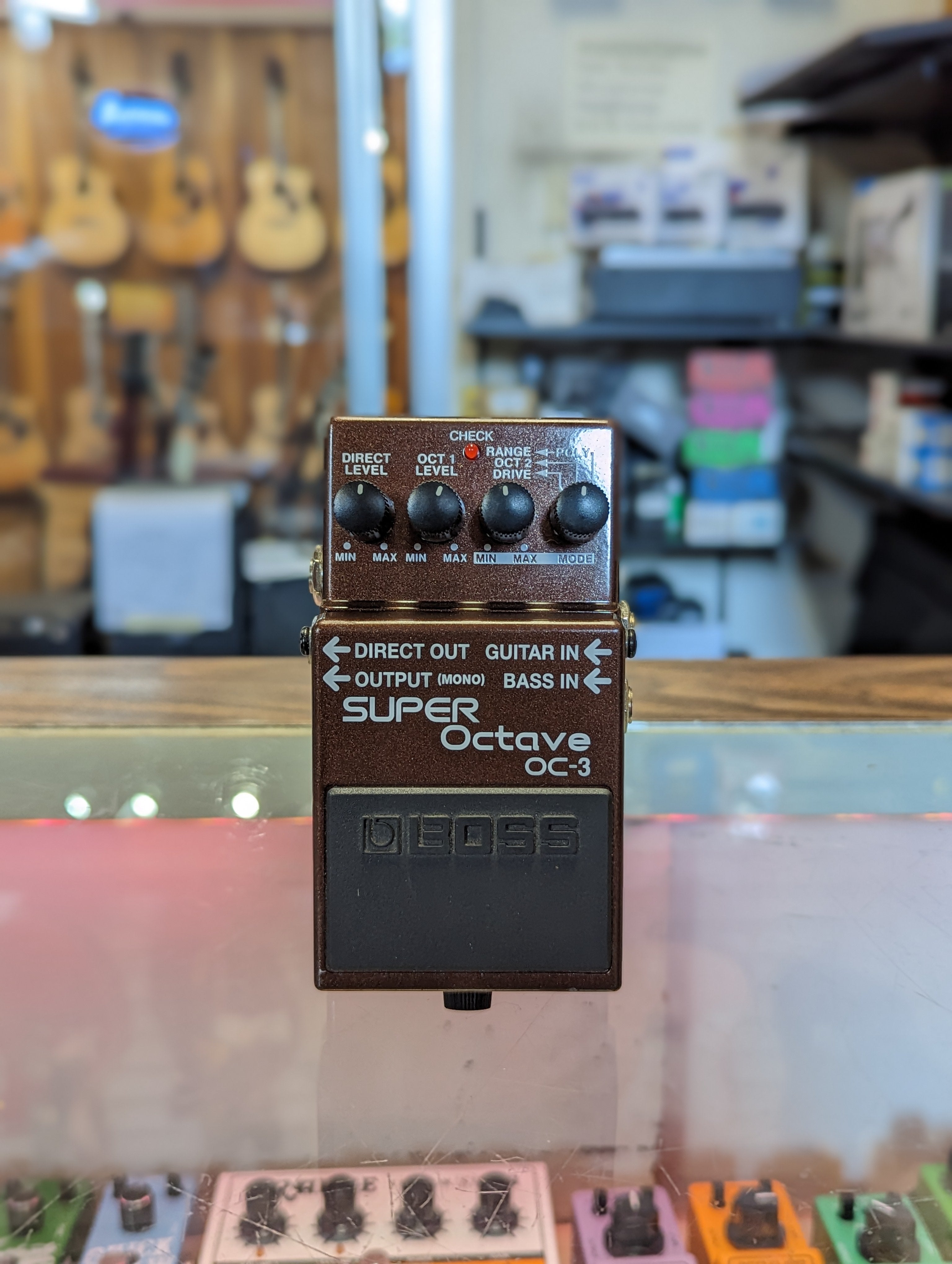 Boss OC-3 Super Octave Pedal (Used) – Acoustic Music Shop