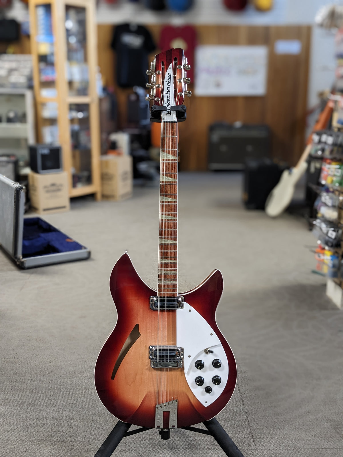 Rickenbacker 360/12v64 w/Case - Fireglo (1994)