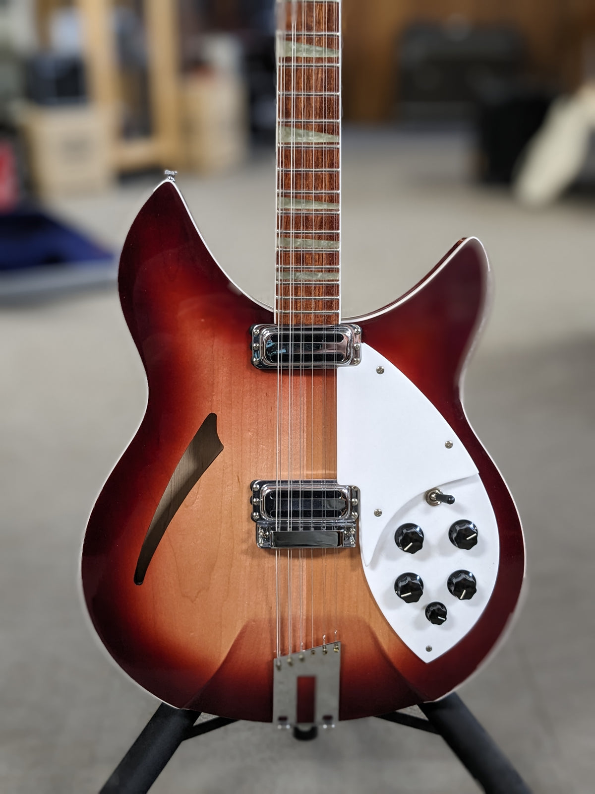 Rickenbacker 360/12v64 w/Case - Fireglo (1994)
