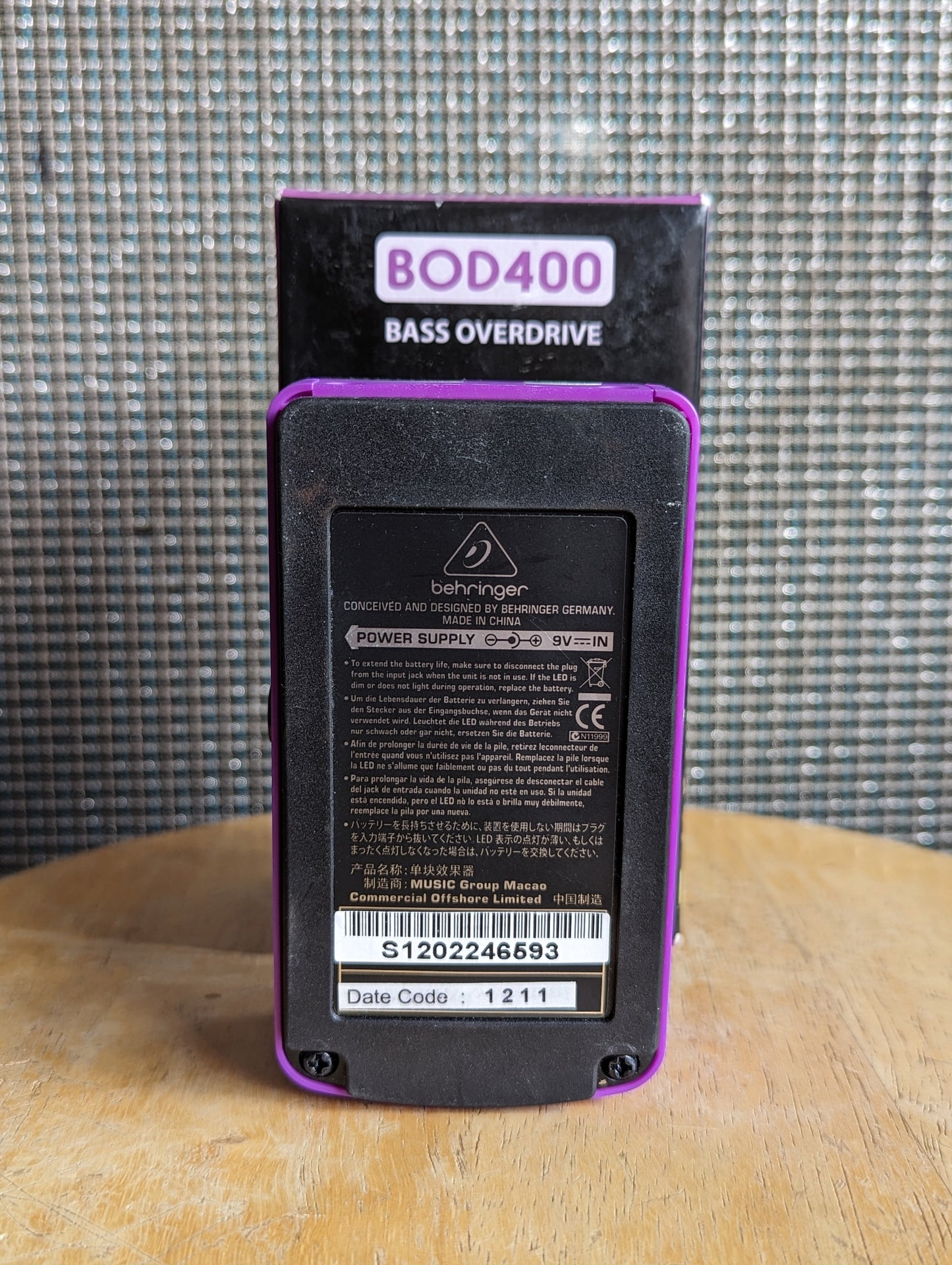 Behringer BOD400 Bass Overdrive (Used)