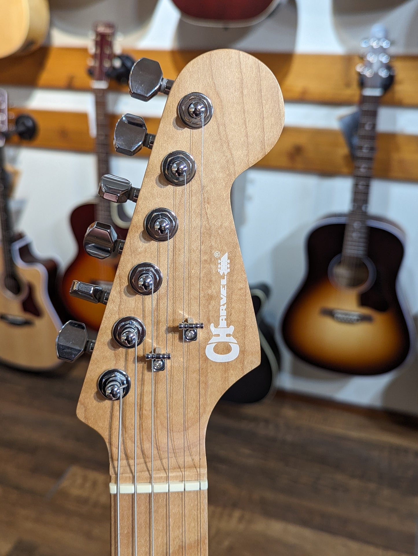 Charvel Pro-Mod DK24 HSS 2PT CM Red Ash (2021)