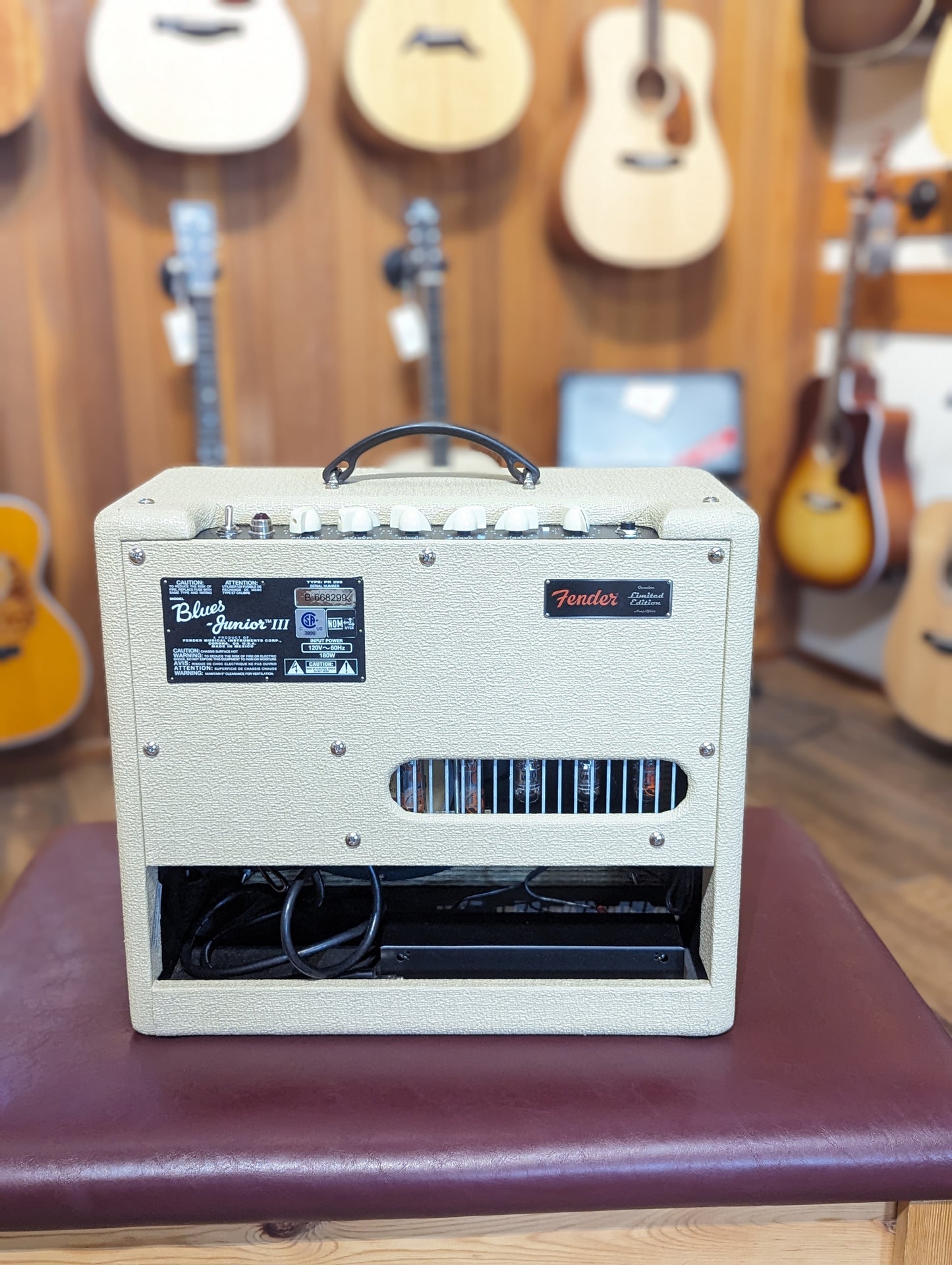 Fender Limited Edition Blues Junior III Blond w/Jensen C-12N Speaker (2016)