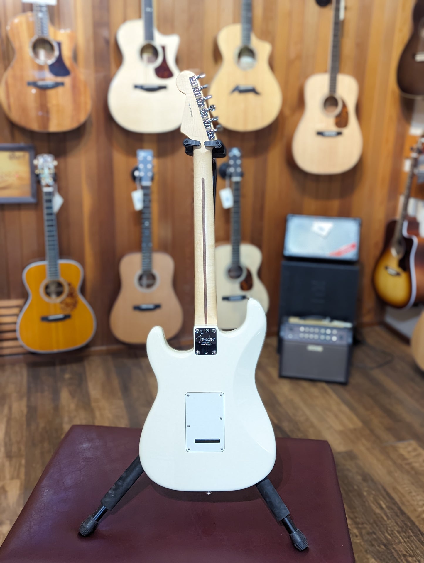Fender American Professional Stratocaster w/Case - Olympic White (2019)