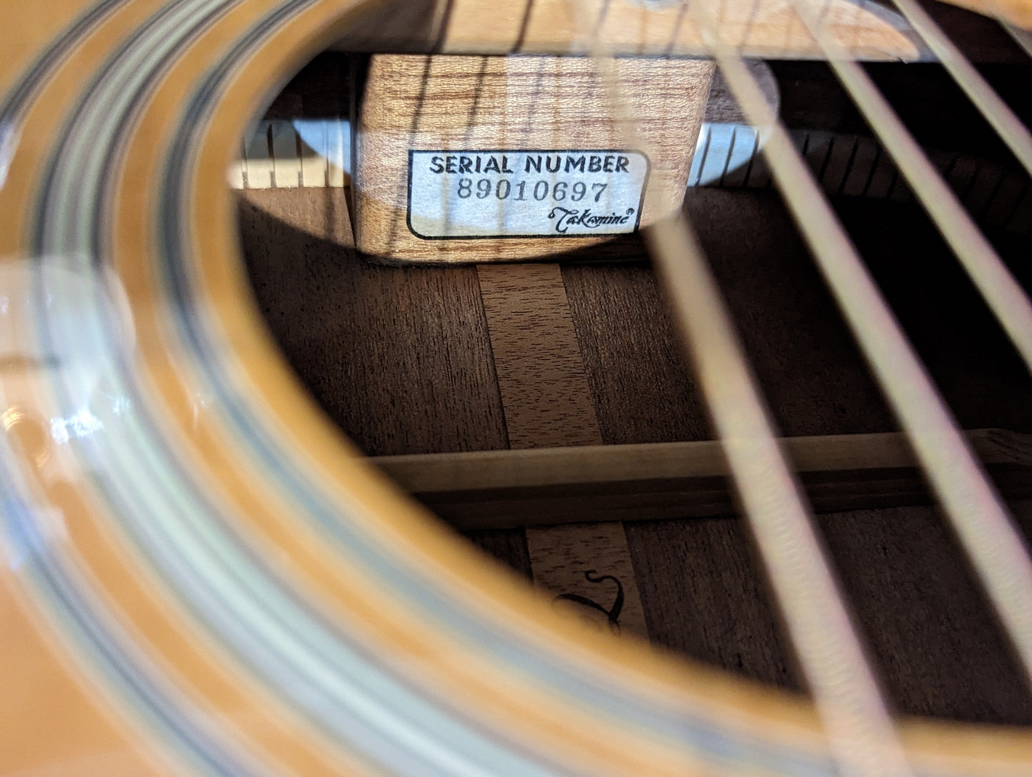 Takamine F-360S Acoustic Guitar w/Case (1989)