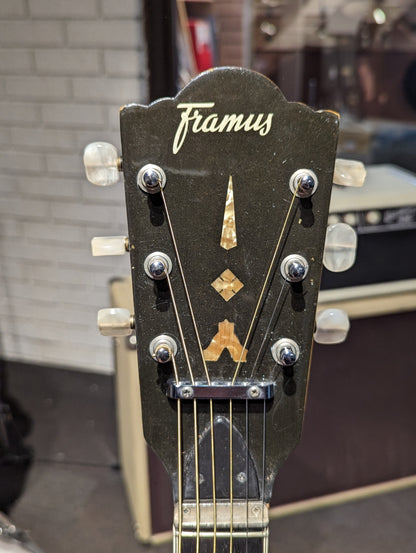 Framus 72K 05501 Jumbo Acoustic Guitar w/Case (1970's)