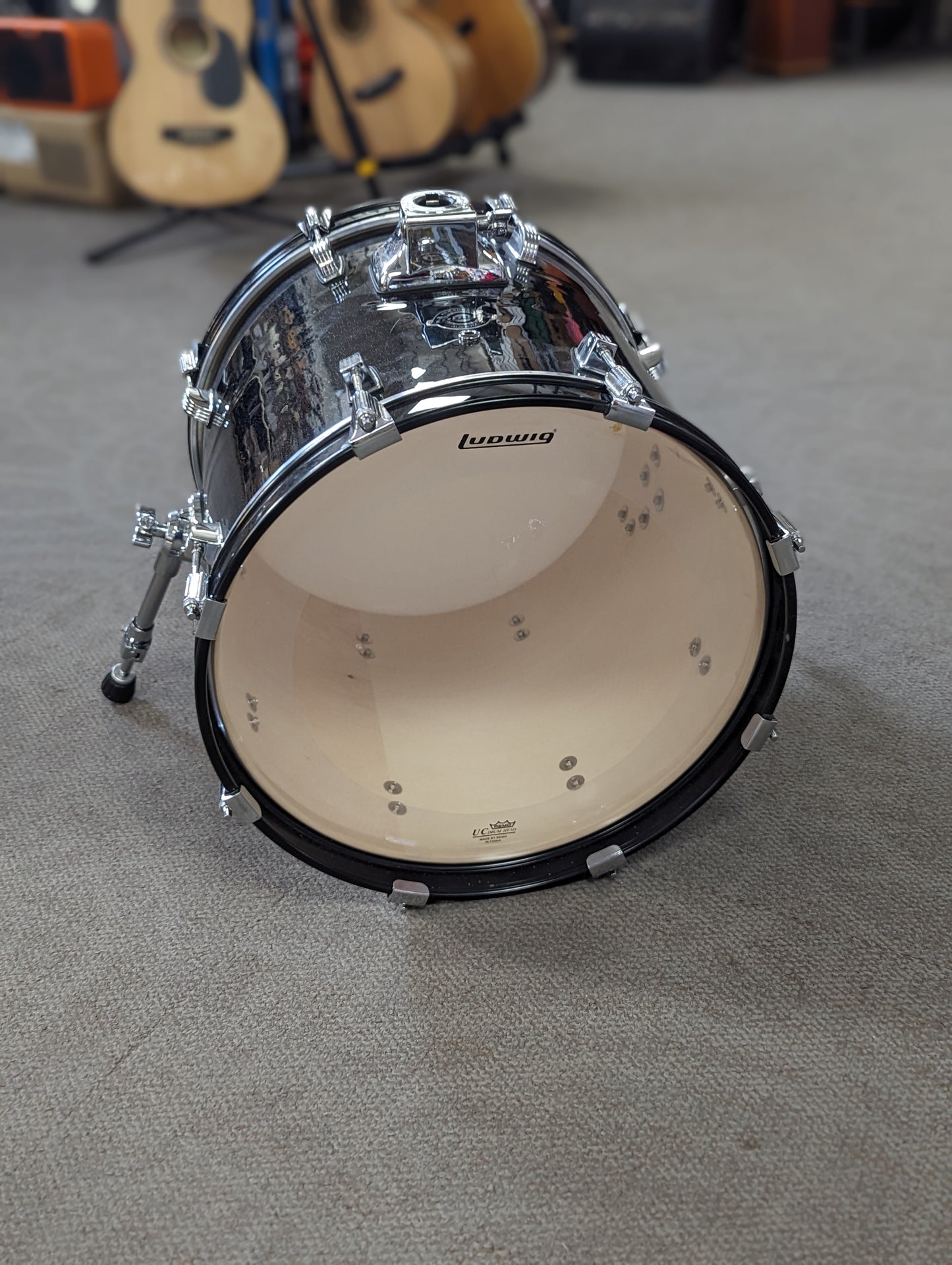 Ludwig Breakbeat 16"x14" Bass Drum - Black Sparkle (Used)