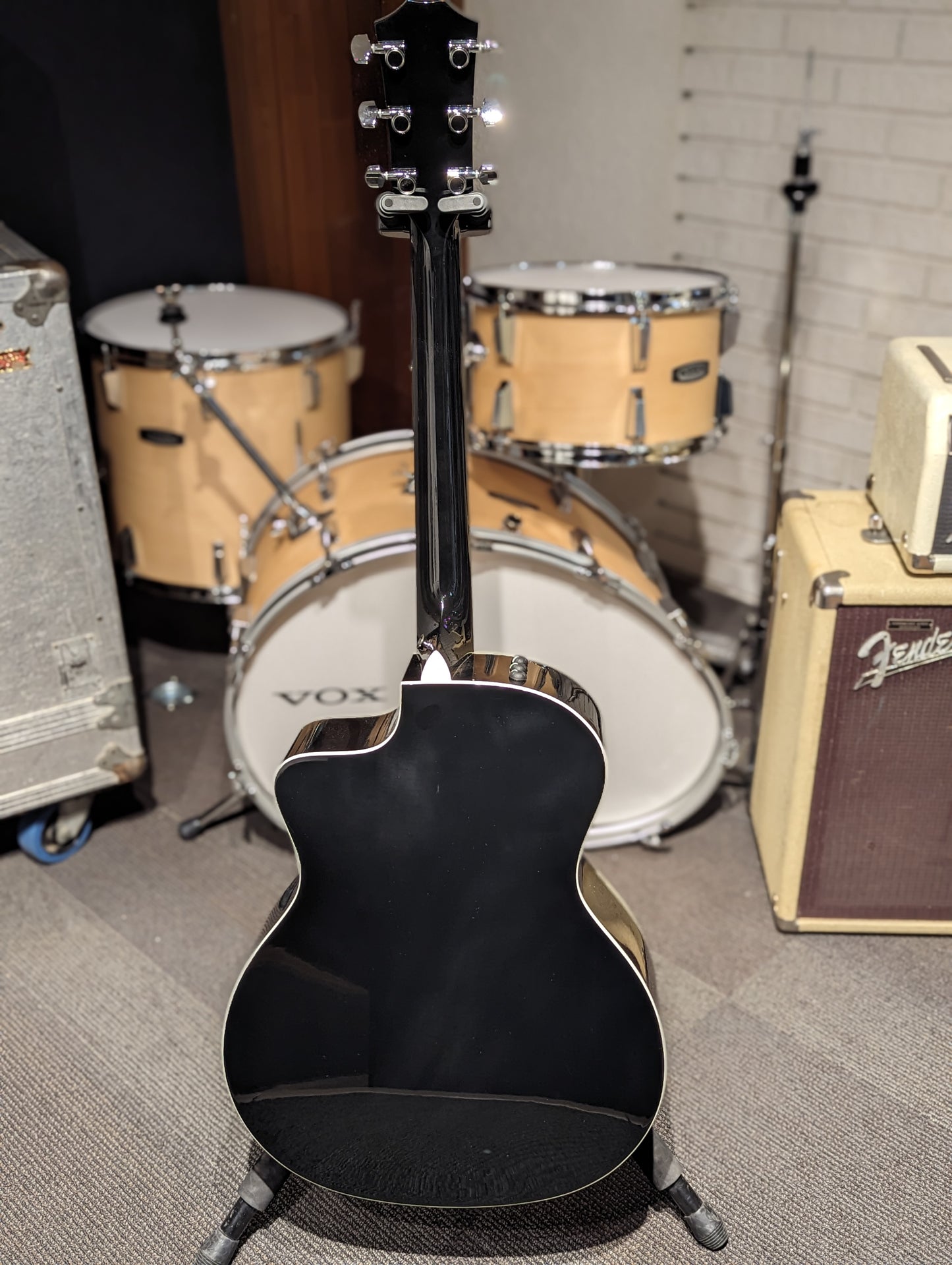Taylor 214ce Acoustic/Electric Guitar w/Gig Bag - Black (2013)