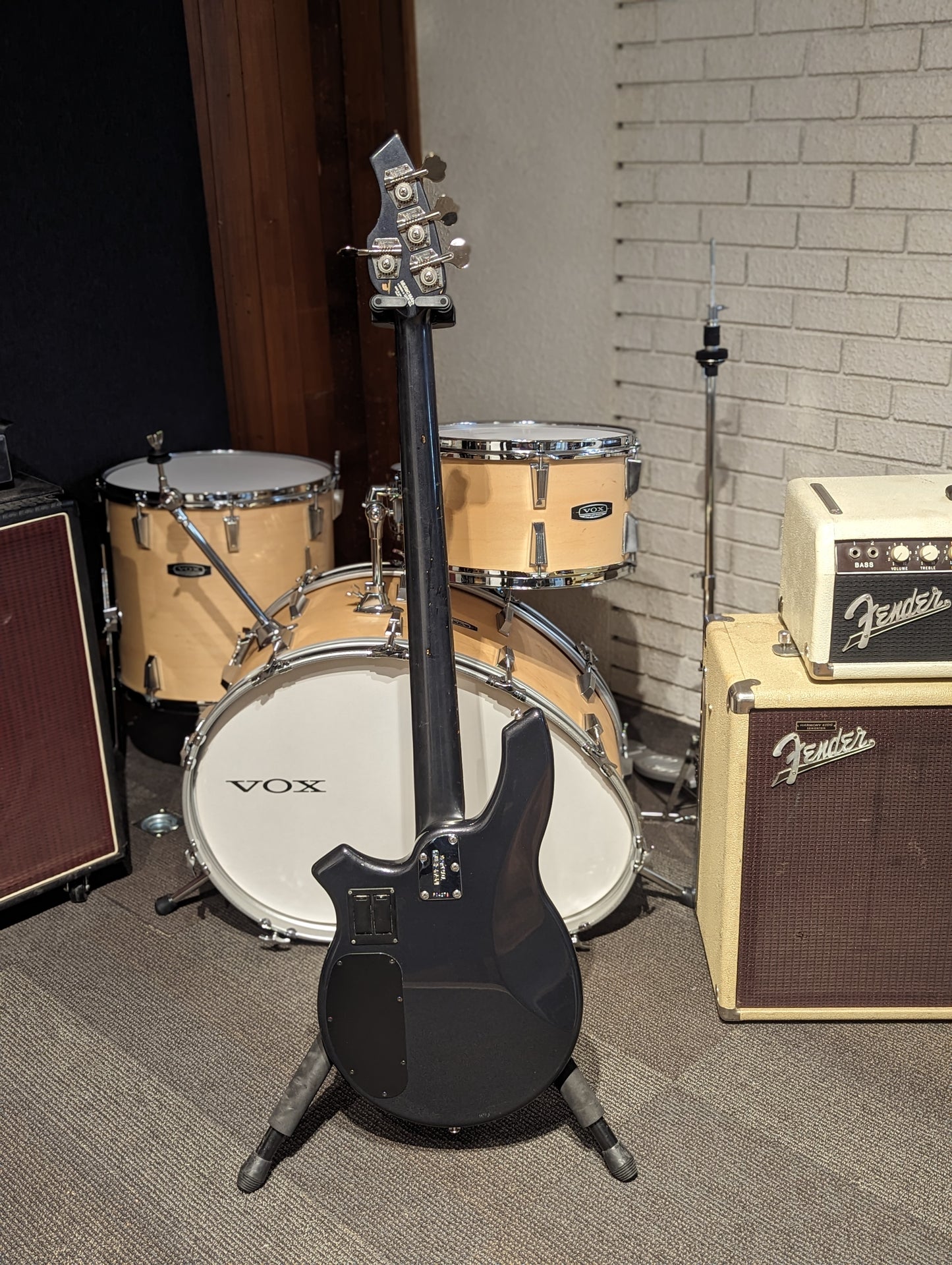 Ernie Ball Music Man Bongo 4 - Sapphire Black (2004)