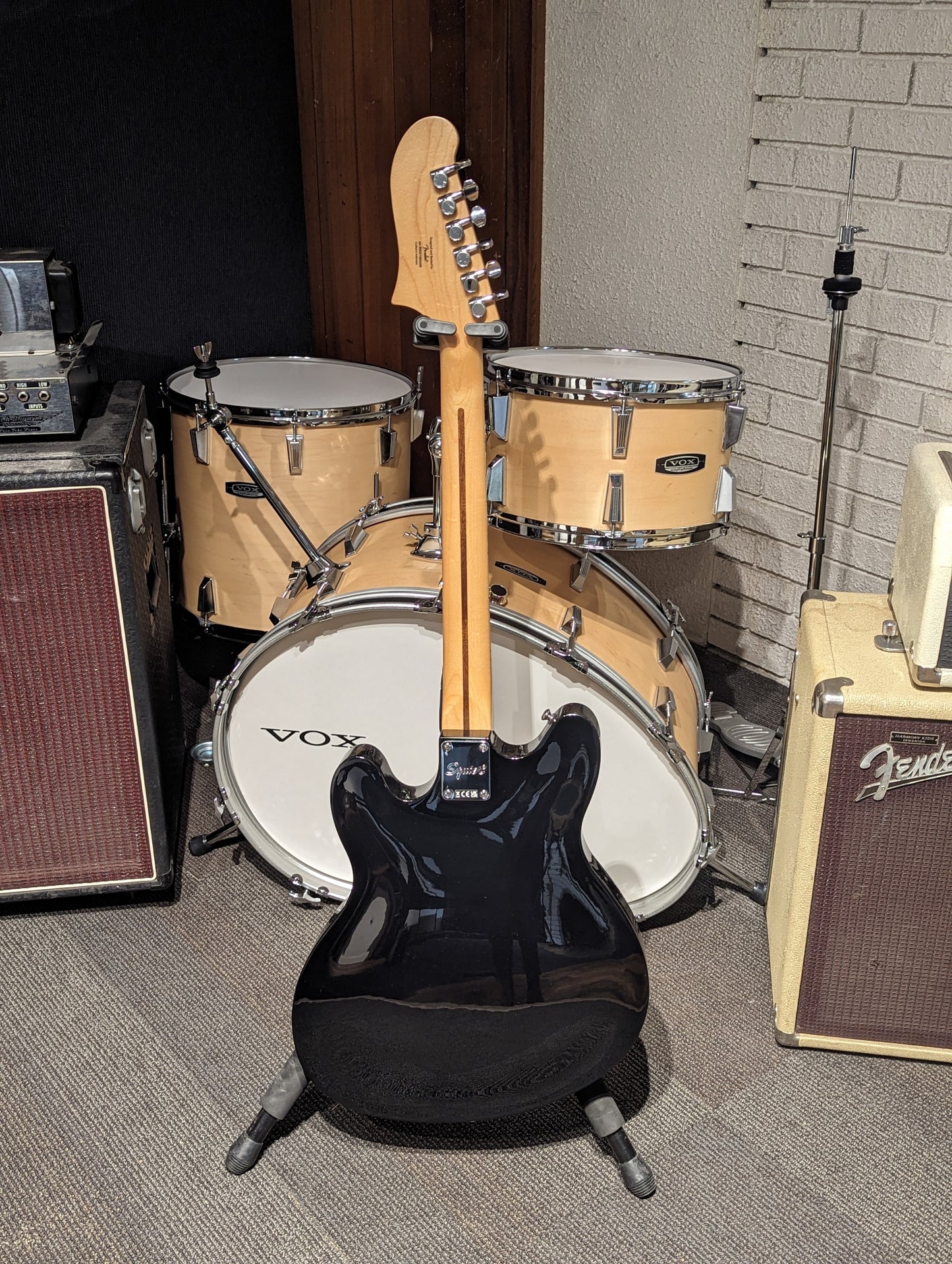 Squier Affinity Starcaster Semi-Hollow Electric Guitar - Black (2021)
