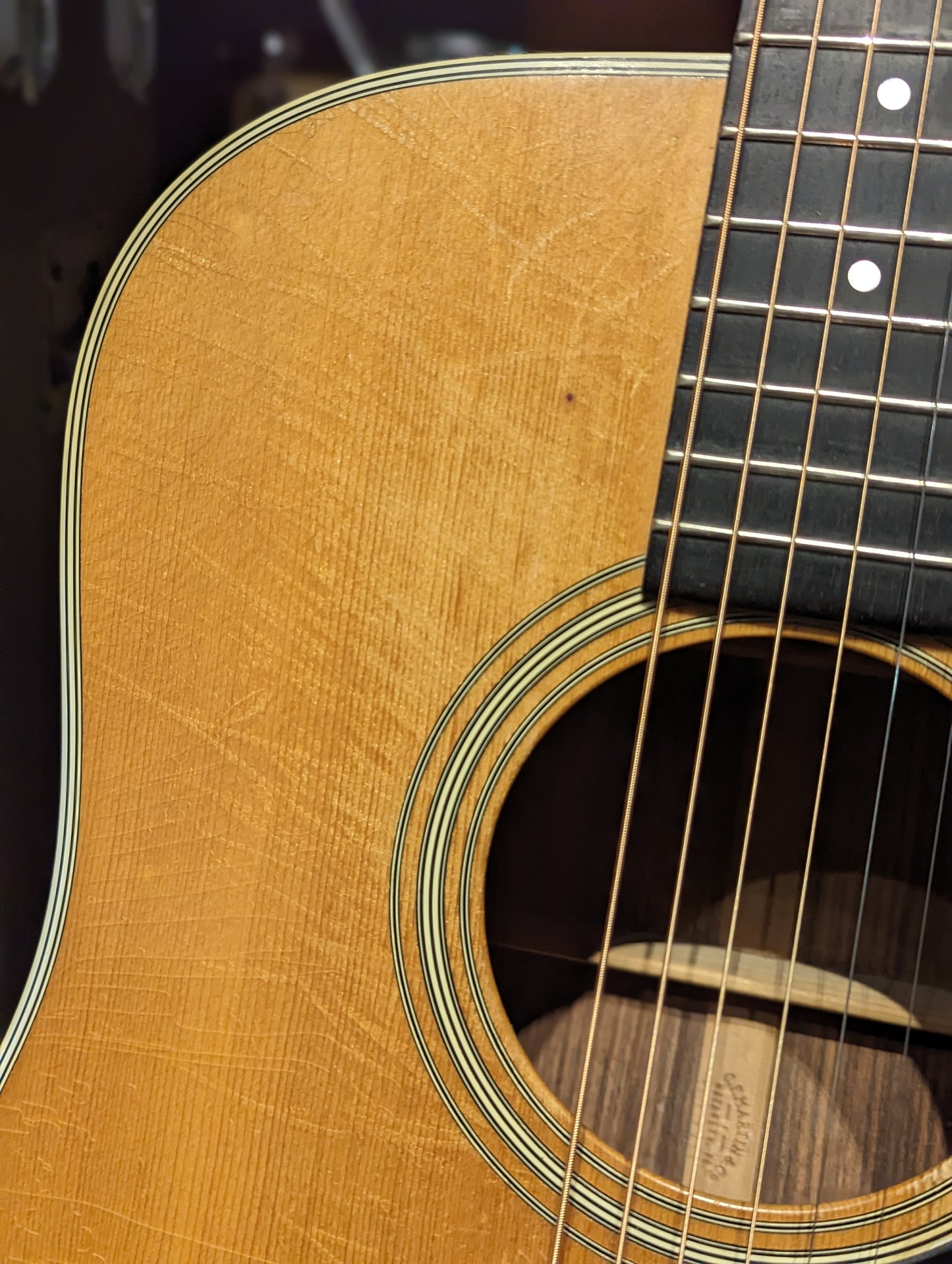 Martin D-28 Dreadnought Acoustic Guitar w/Case (1974)