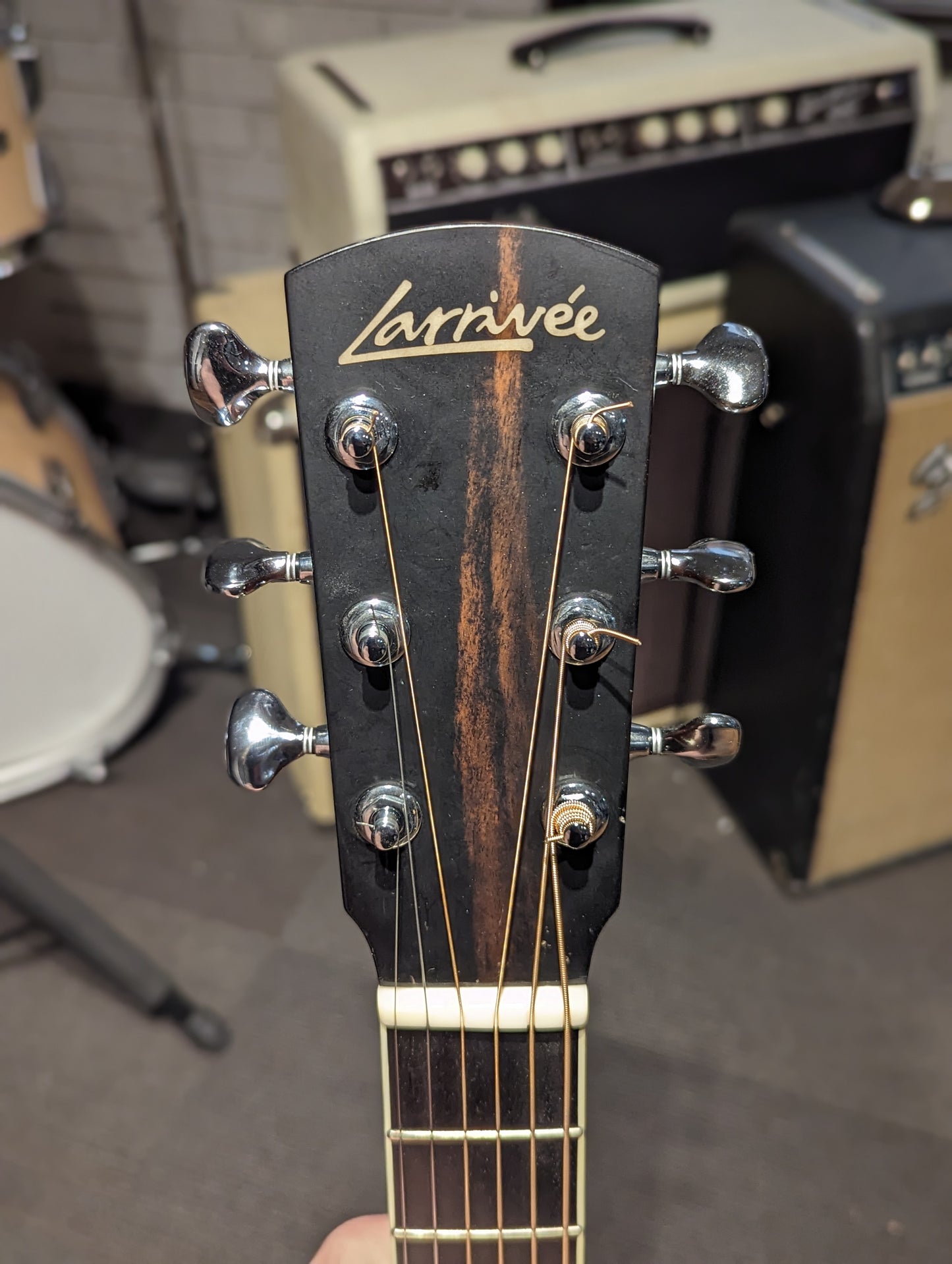 Larrivée OM-03R Left Handed Acoustic/Electric Guitar w/Case (2011)