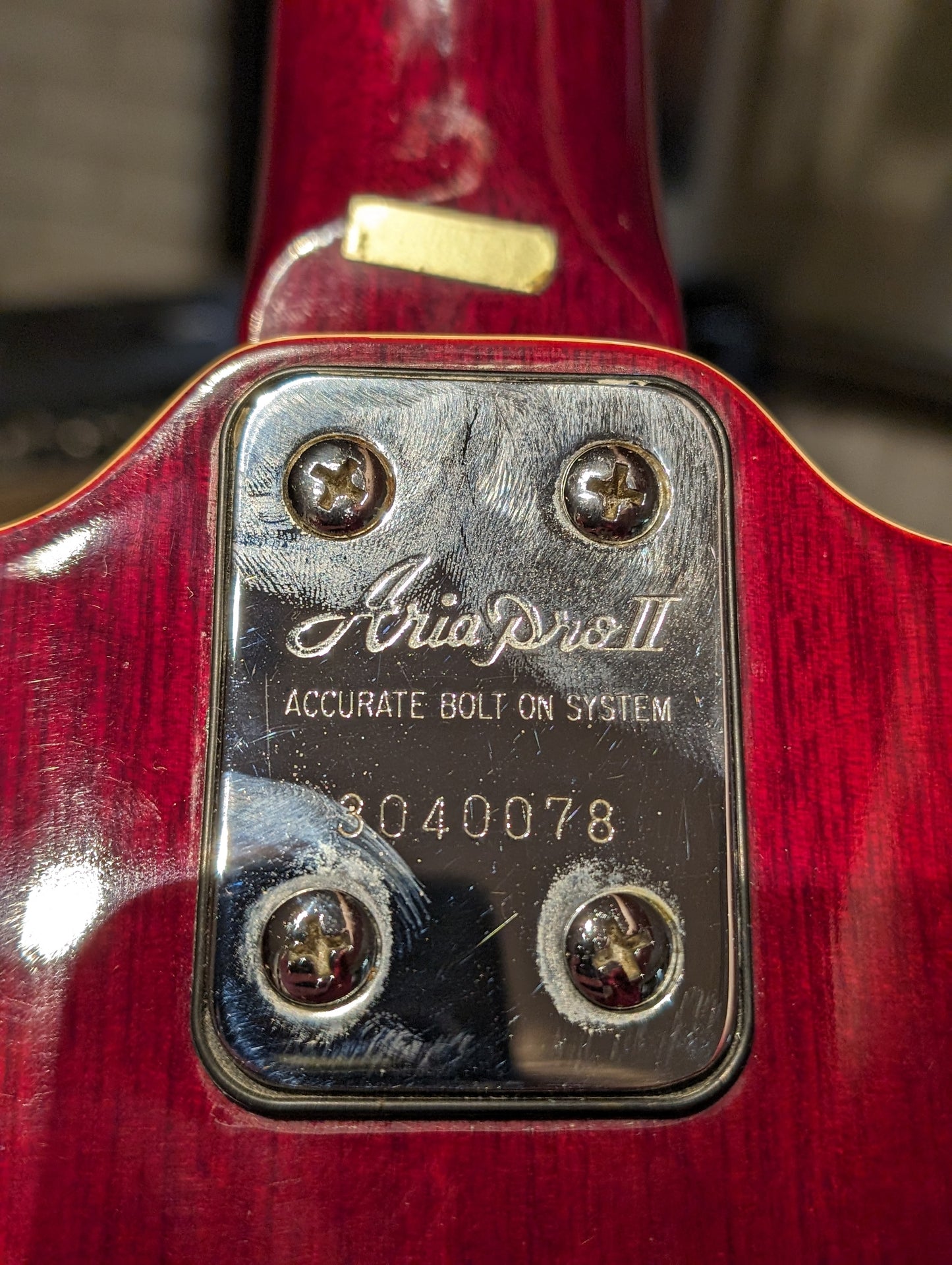 Aria Pro II TA-40 Hollow Body Electric Guitar w/Gig Bag (1980's)