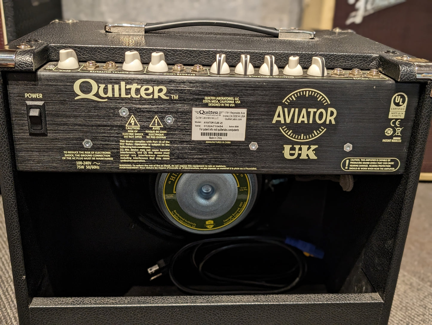 Quilter Aviator Cub UK Combo Amp w/Amp Cover (Used)