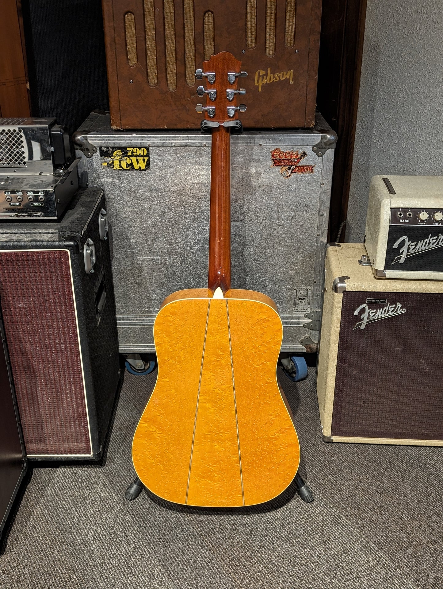 B.C. Rico RW-9C Made in Japan Acoustic Guitar w/Case (1980's)