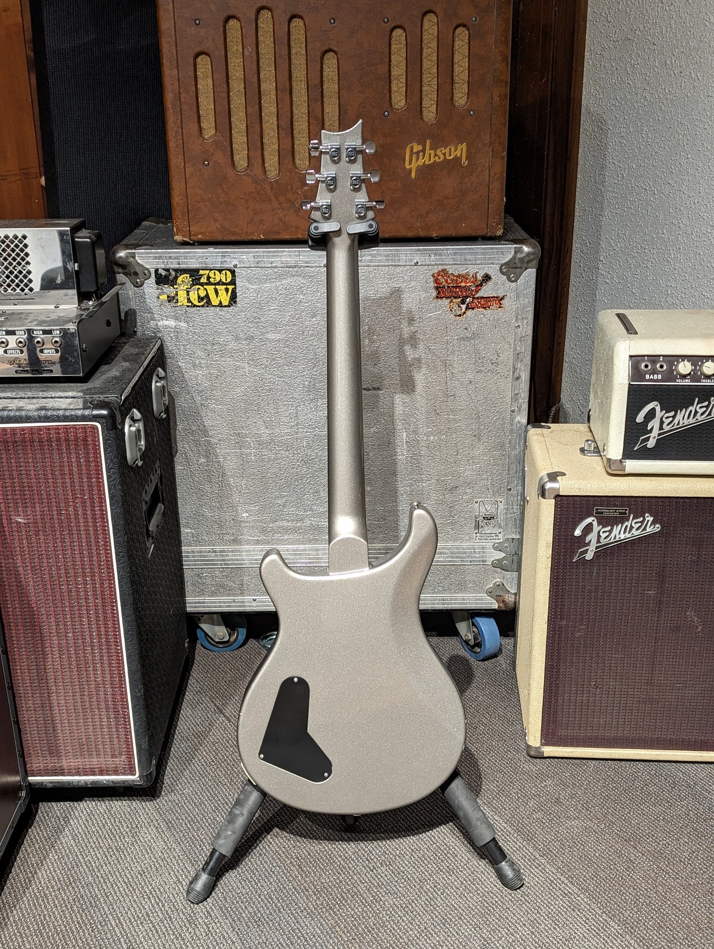 PRS 20th Anniversary Standard 22 Electric Guitars w/Case - Platinum Metallic (2005)
