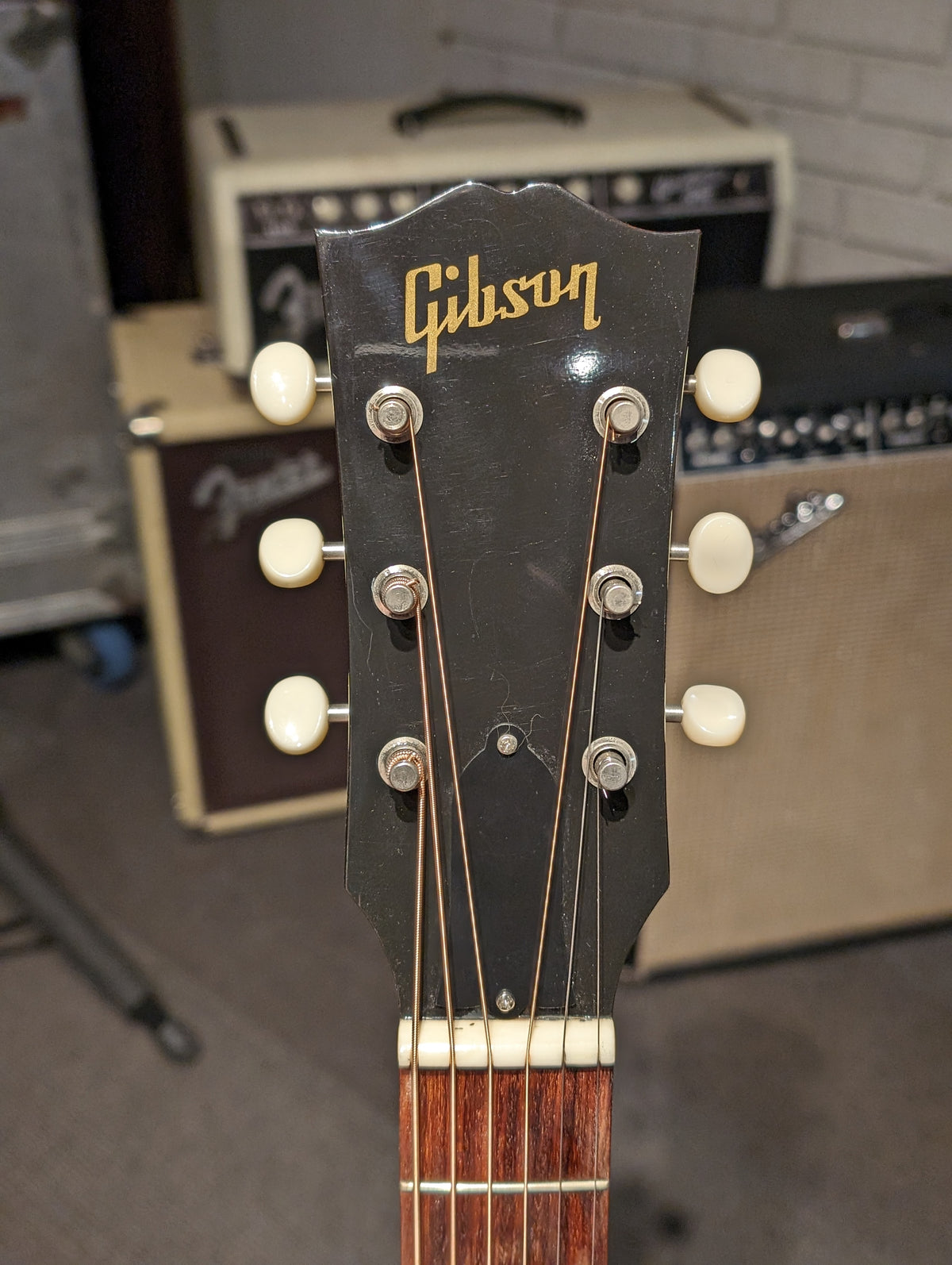 Gibson Custom Shop Limited Edition J-45 Brown Top Acoustic/Electric Guitar w/Case (2014)