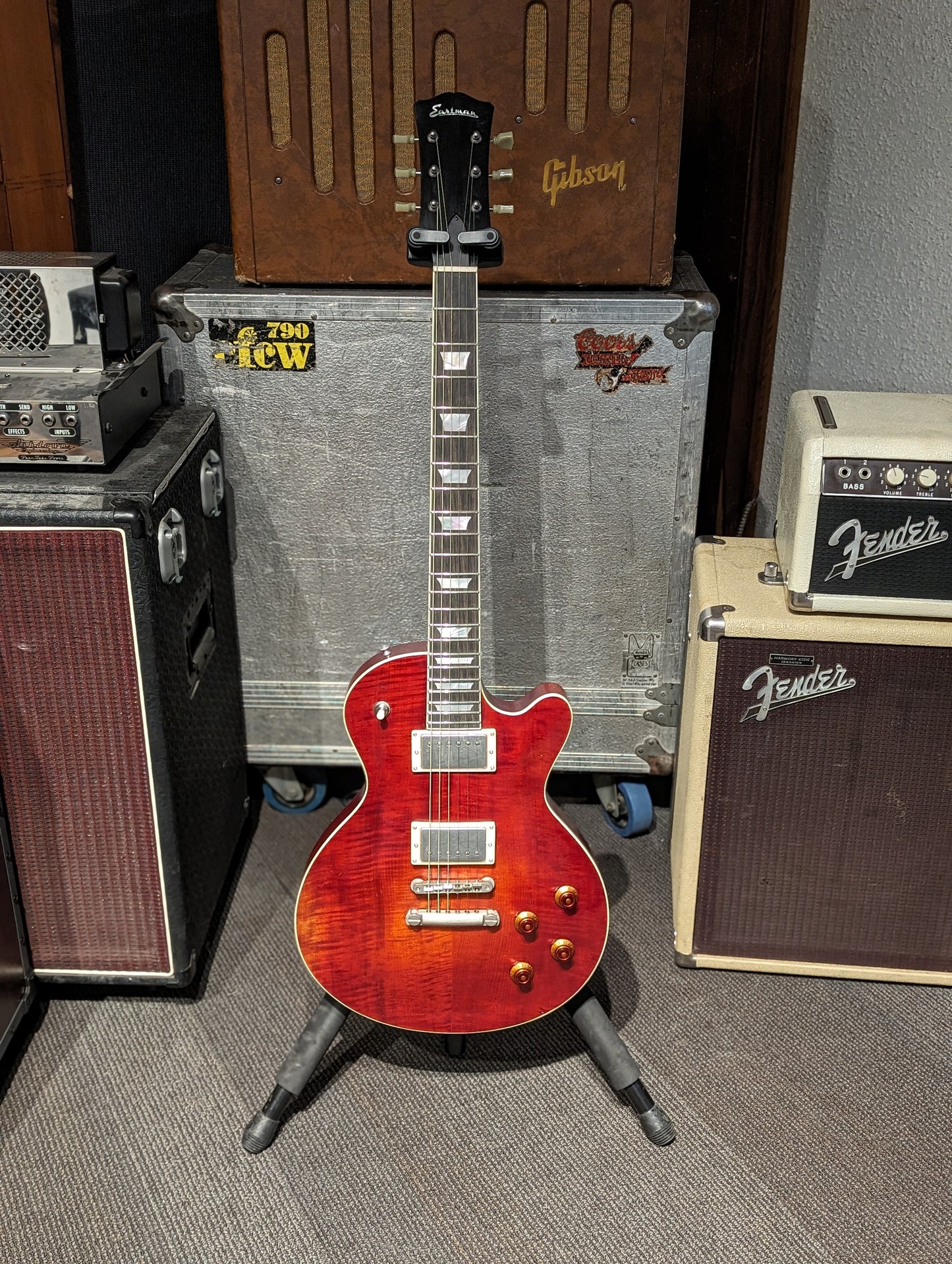Eastman SB59/V Electric Guitar w/Case - Antique Classic (Serial #12756979)