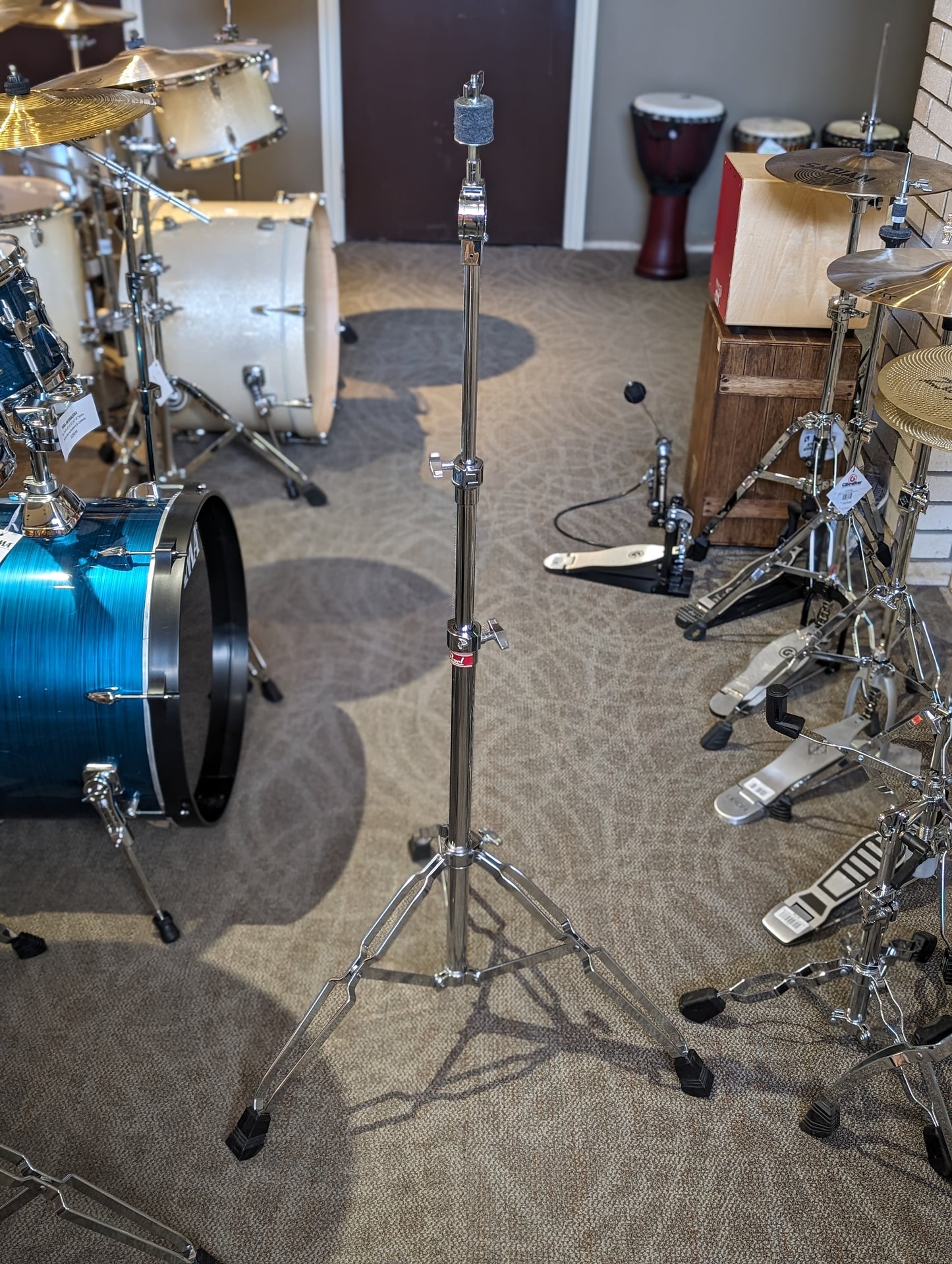 Pearl C-900 Red Label Straight Cymbal Stand (1980's)