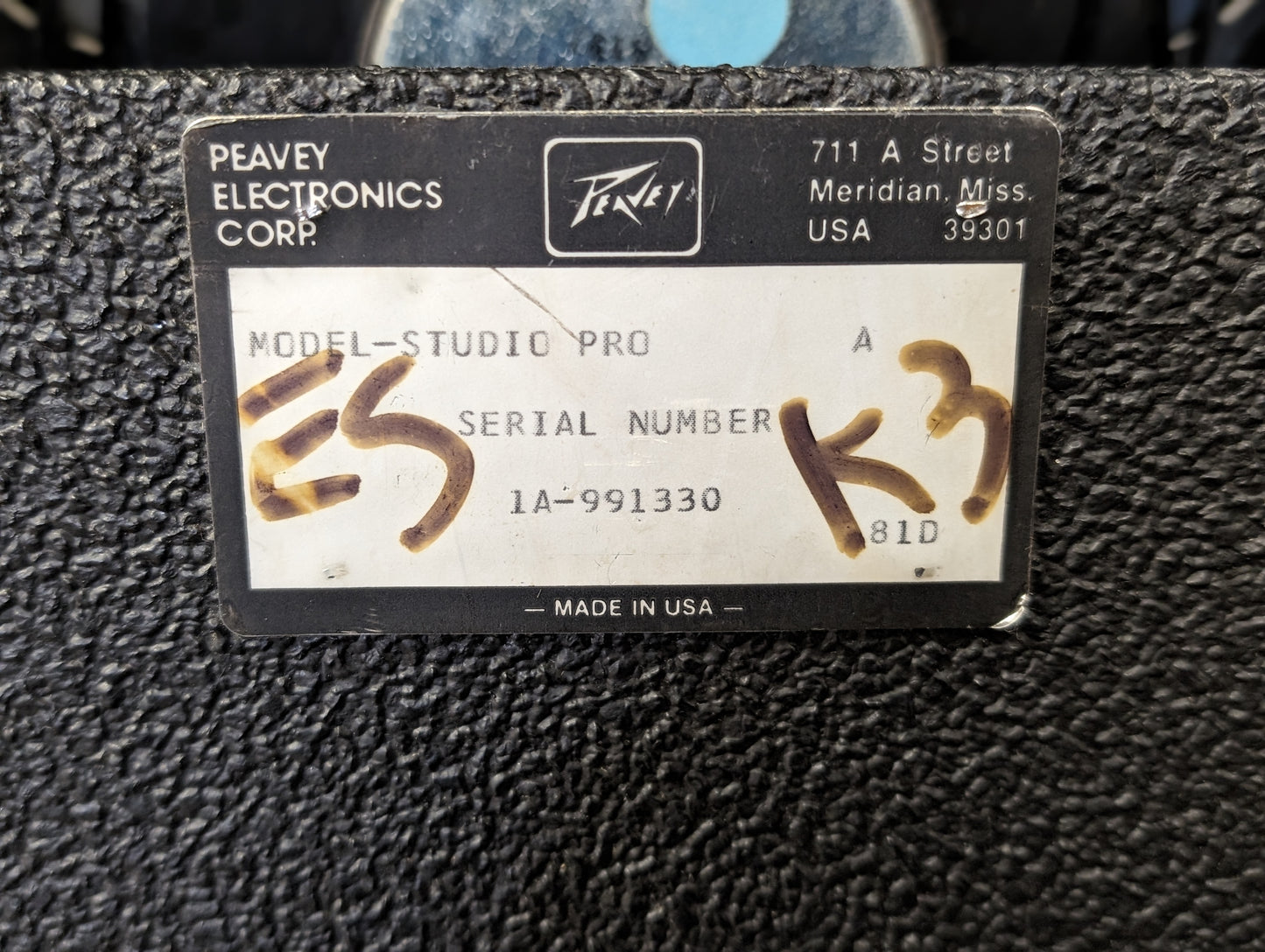 Peavey Studio Pro 1x12 Guitar Combo Amplifier (1980's)