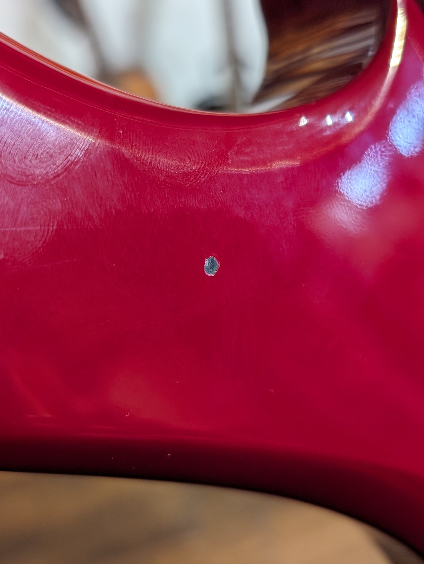 B.C. Rich Bronze Series Warlock Bass - Red (Used)