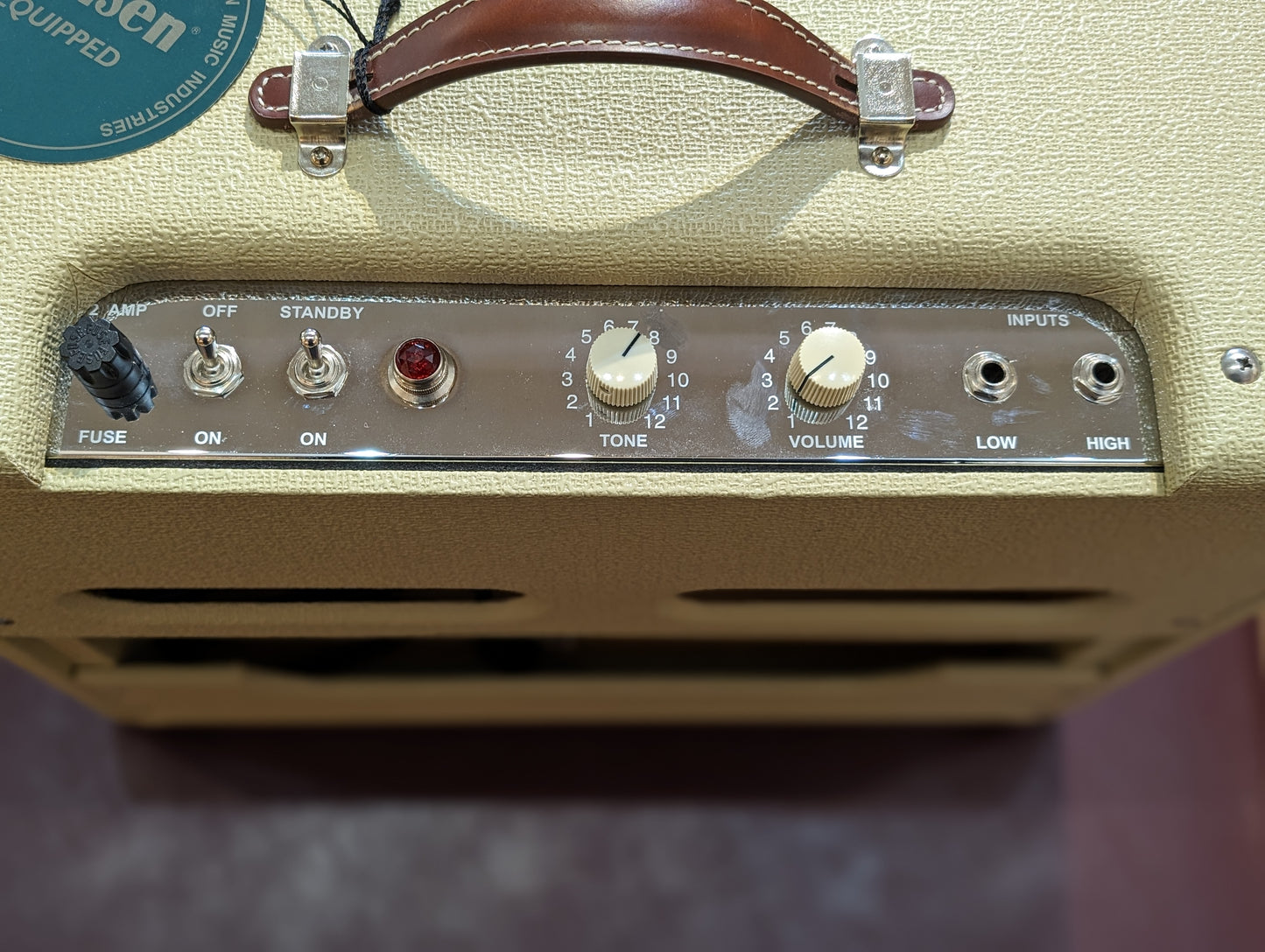 Purdy Tube Amps BD-61 Blonde 1x12" Tube Combo Amp w/Cover (Demo Stock)