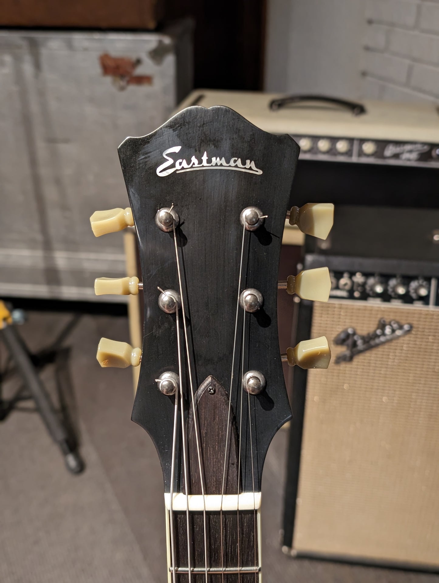 Eastman T64/TV-T Hollow Body Electric Guitar w/Case - Vintage Classic (2023)