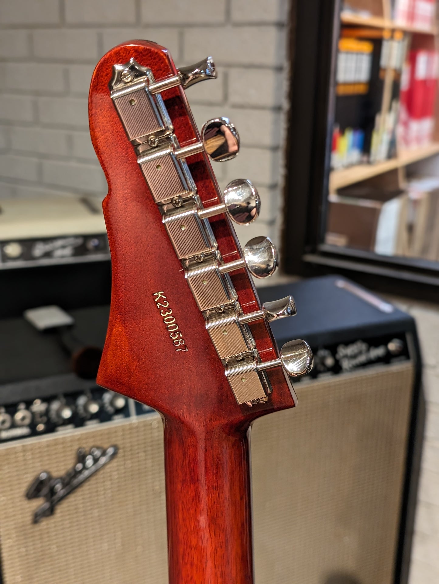 Eastman Juliet P90 Electric Guitar w/Gig Bag - Vintage Red (Serial # K2300587)