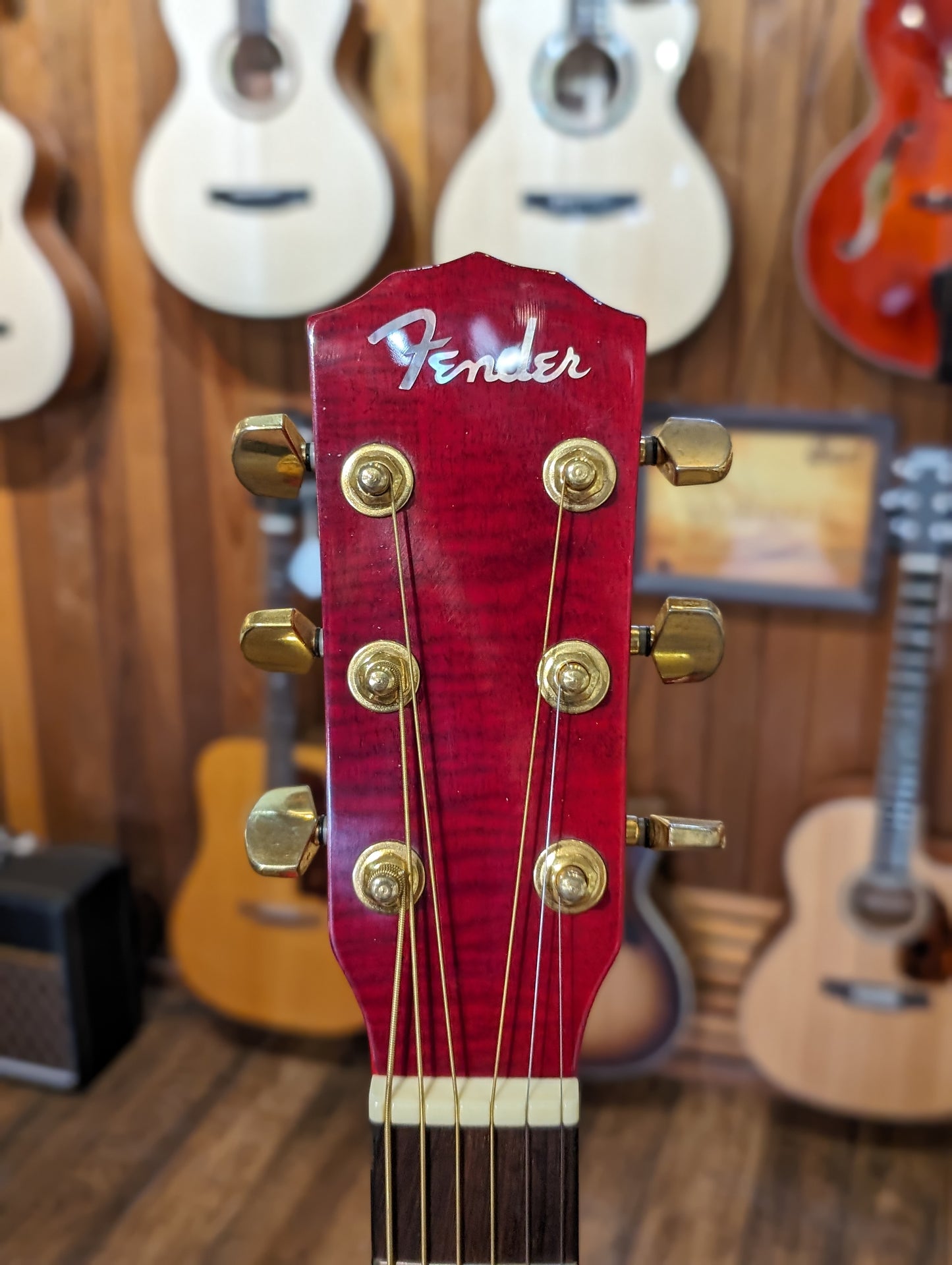 Fender DG22CE Acoustic/Electric Guitar - Cherry (Used)