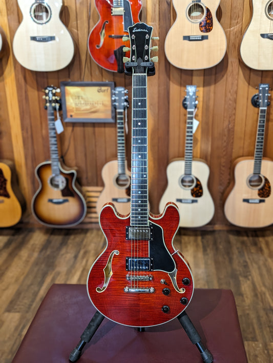 Eastman T484 Thinline Hollowbody Electric Guitar w/Case - Classic Finish (2019)