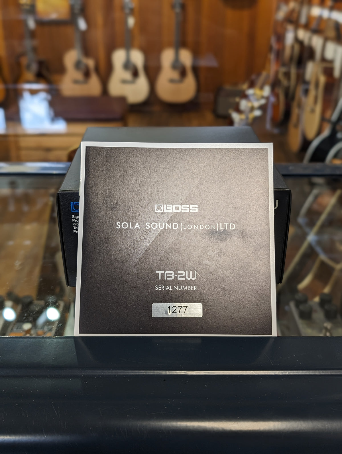 Boss TB-2W Tone Bender Fuzz (Serial# 1277)