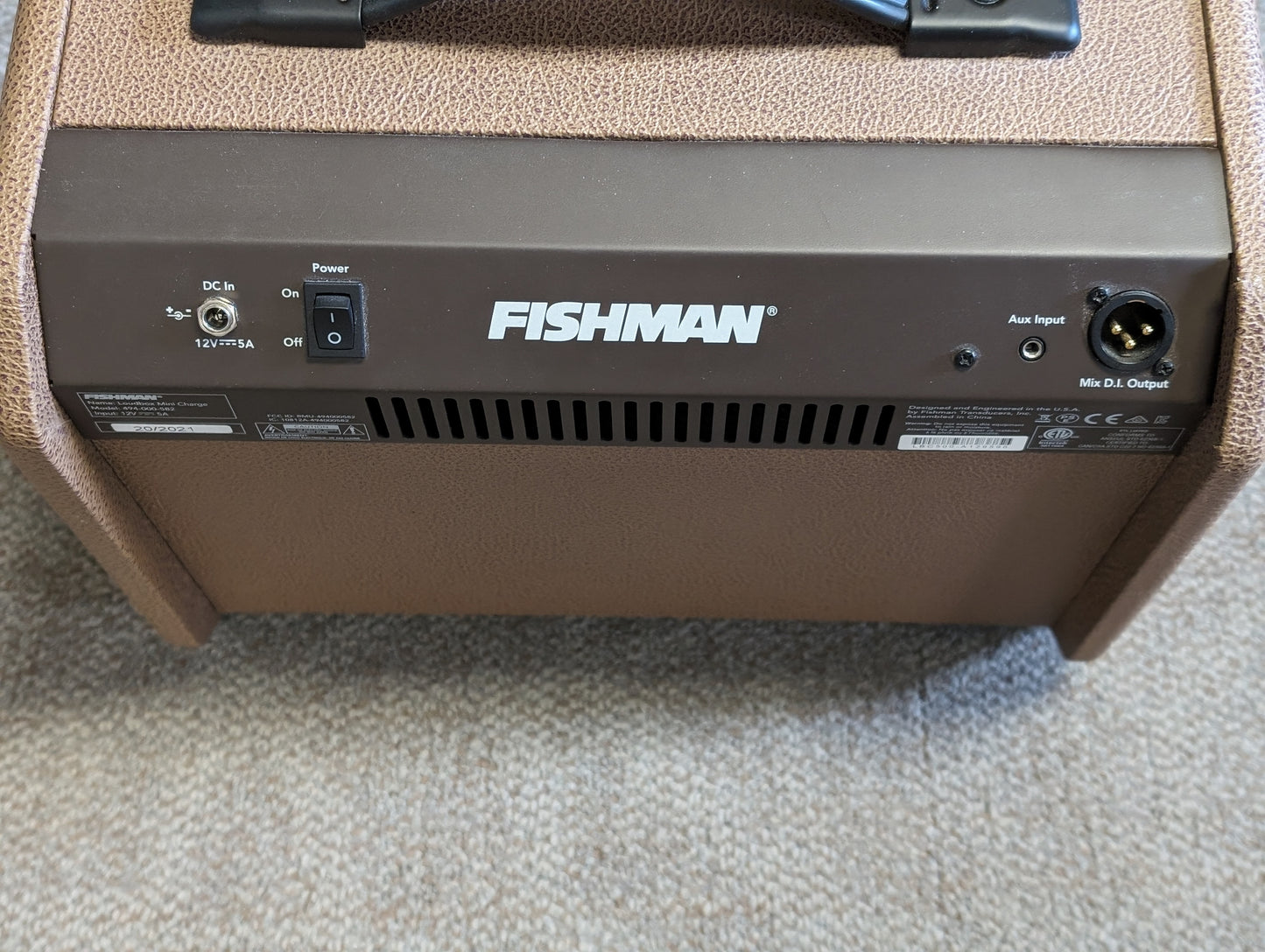 Fishman Loudbox Mini Charge w/Amp Cover (Used)