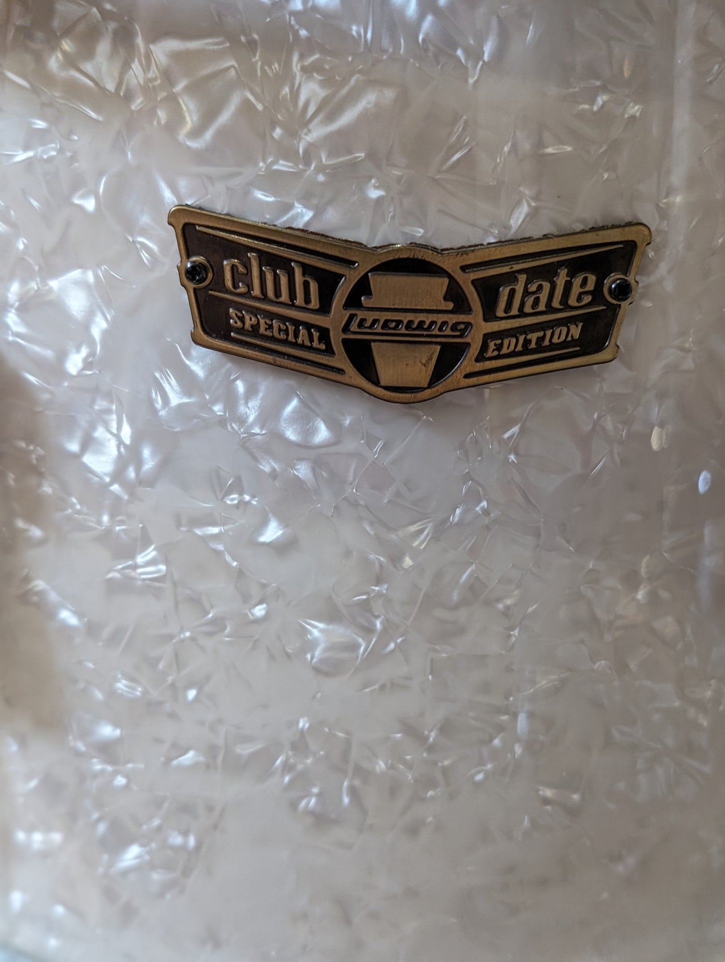 Ludwig Club Date Special Edition Fab 3 Shell Pack - White Marine Pearl (2012-2015)