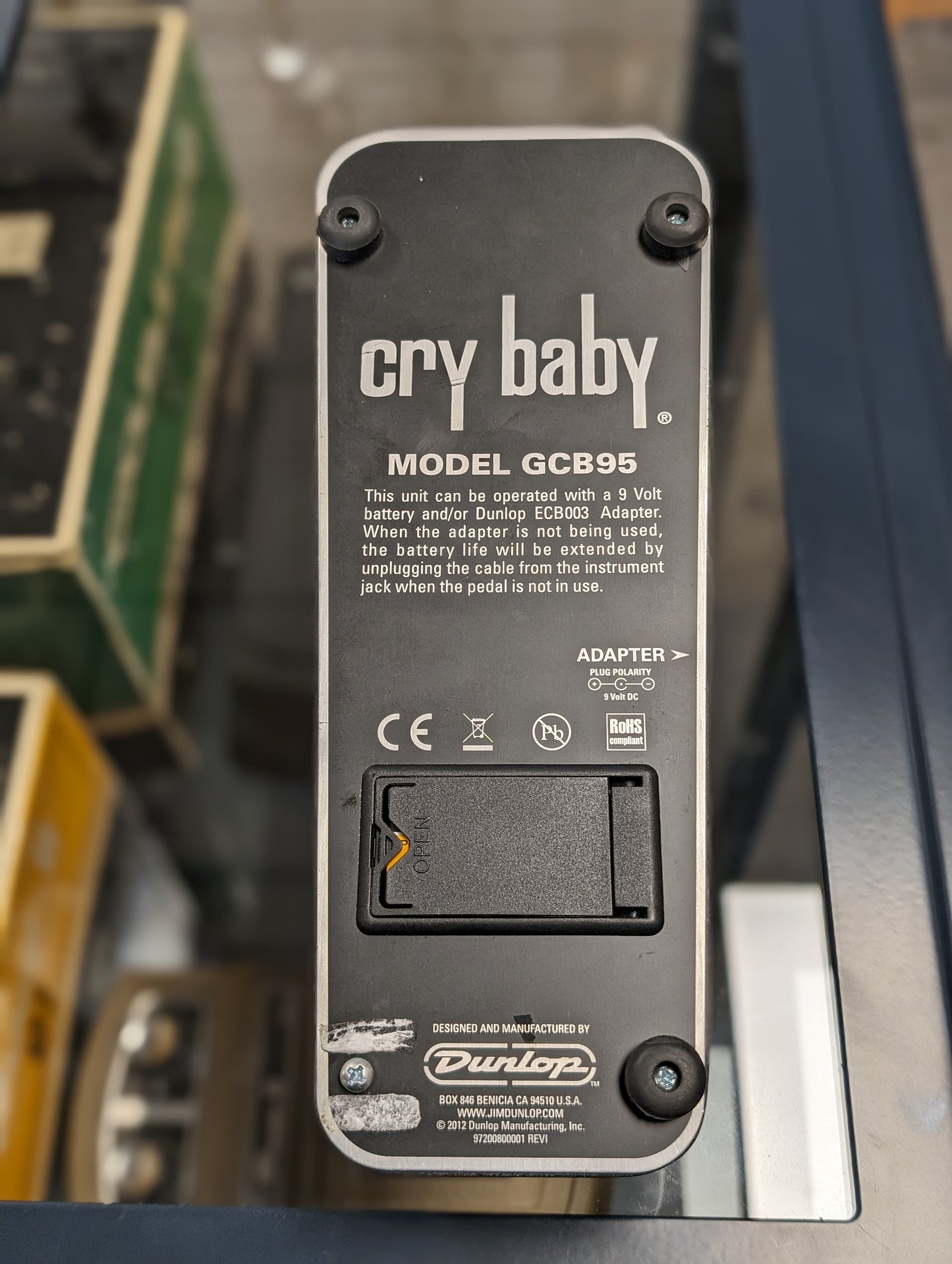 Dunlop GCB95 Wah Pedal (Used)
