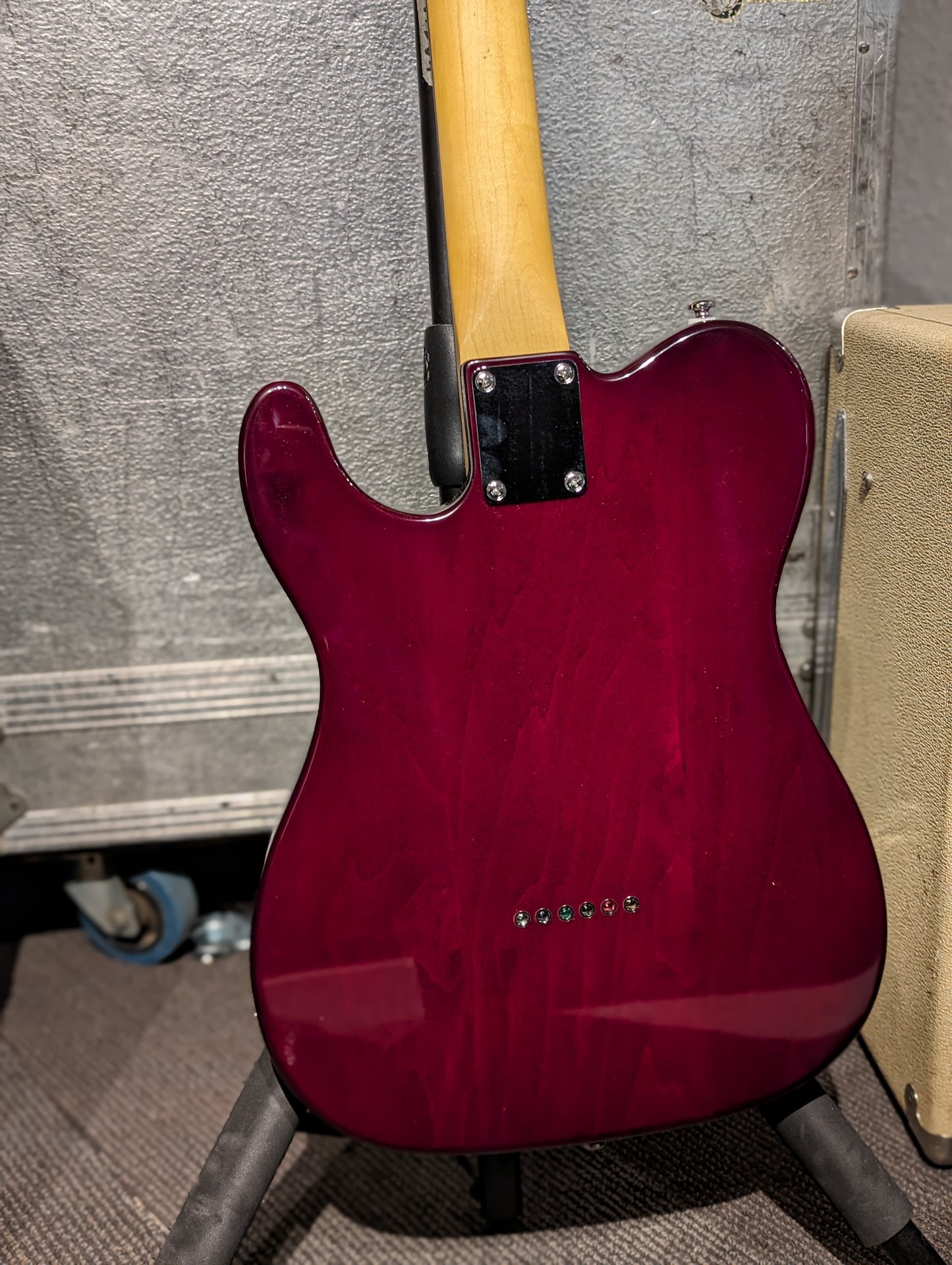 G&L Tribute ASAT Classic Bluesboy Semi-Hollow Electric Guitar - Red Burst