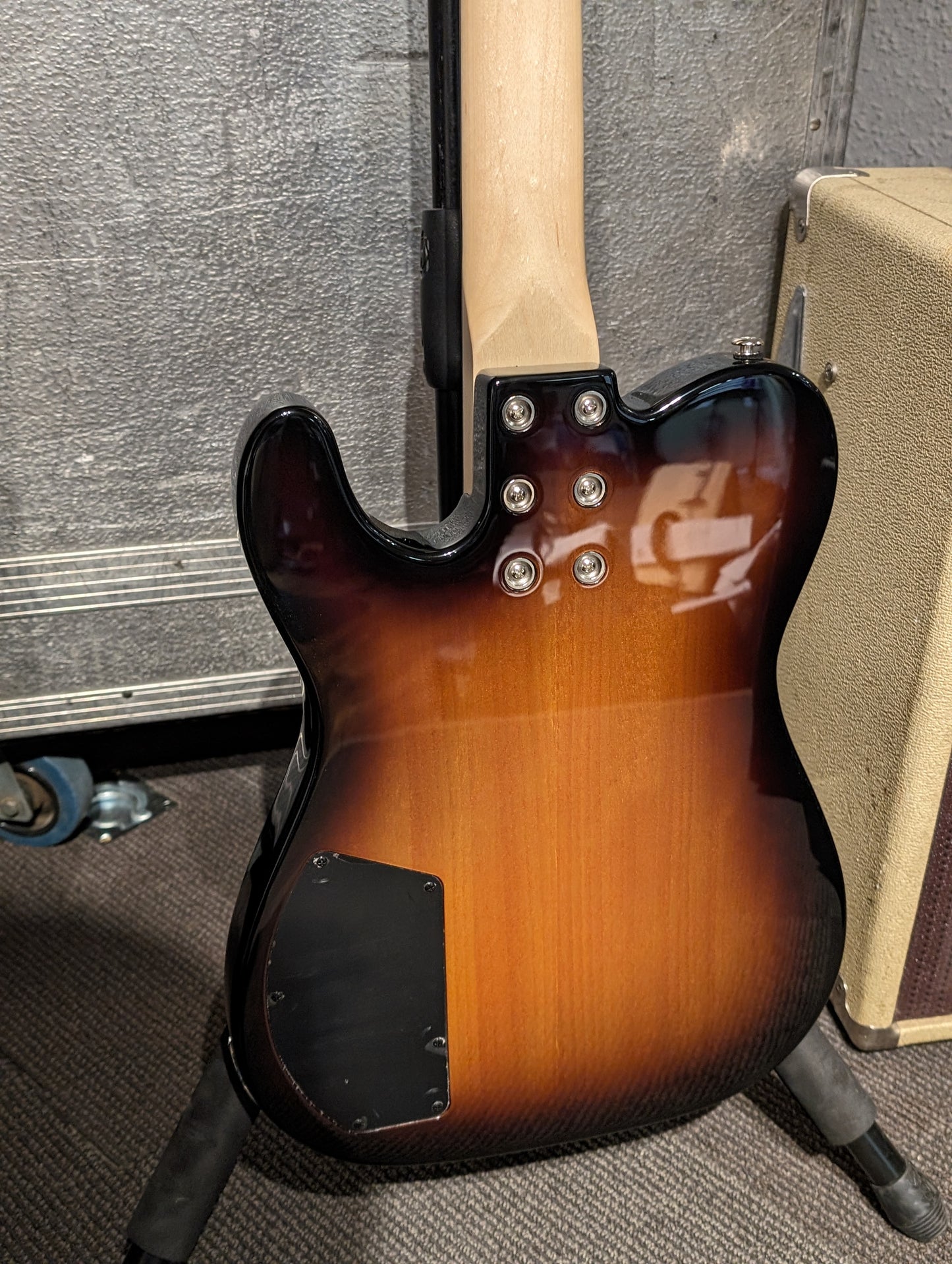 G&L Build to Order 4-String ASAT Bass Guitar w/Gig Bag - Tobacco Sunburst