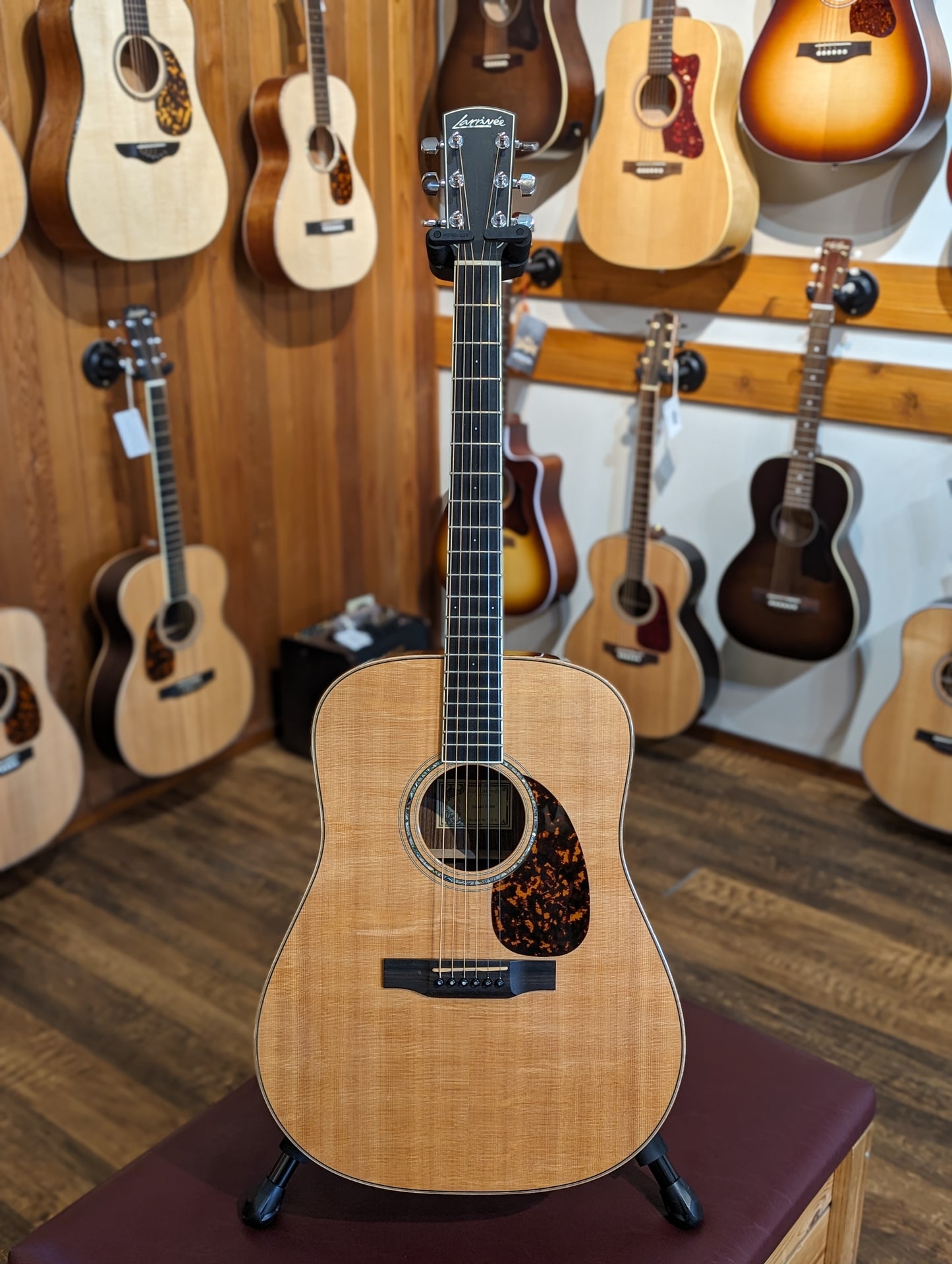 Larrivée D-09 Rosewood Dreadnought Acoustic/Electric Guitar w/Case (2009)