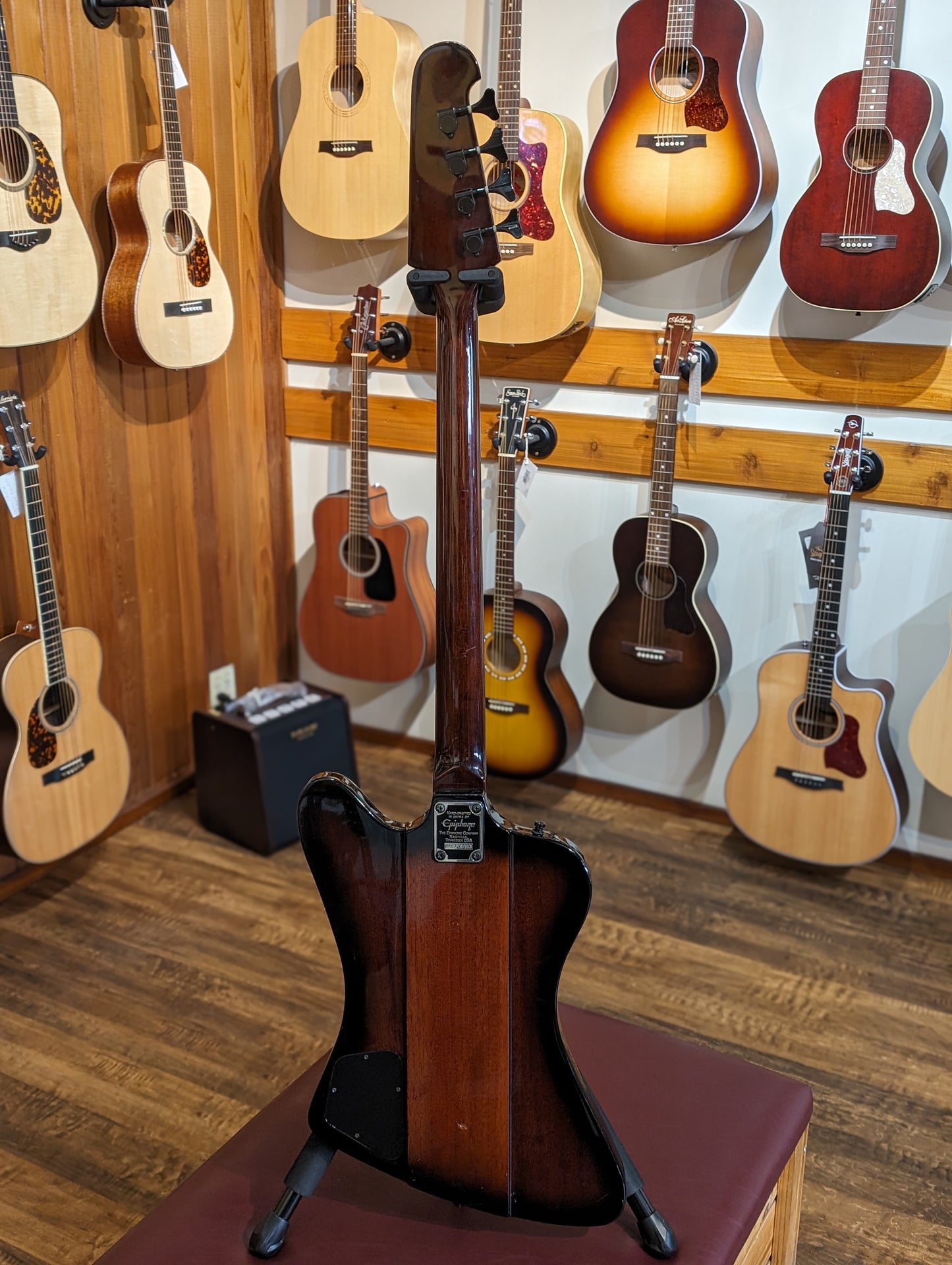 Epiphone Thunderbird IV 4-String Electric Bass Guitar - Vintage Sunburst (2008)