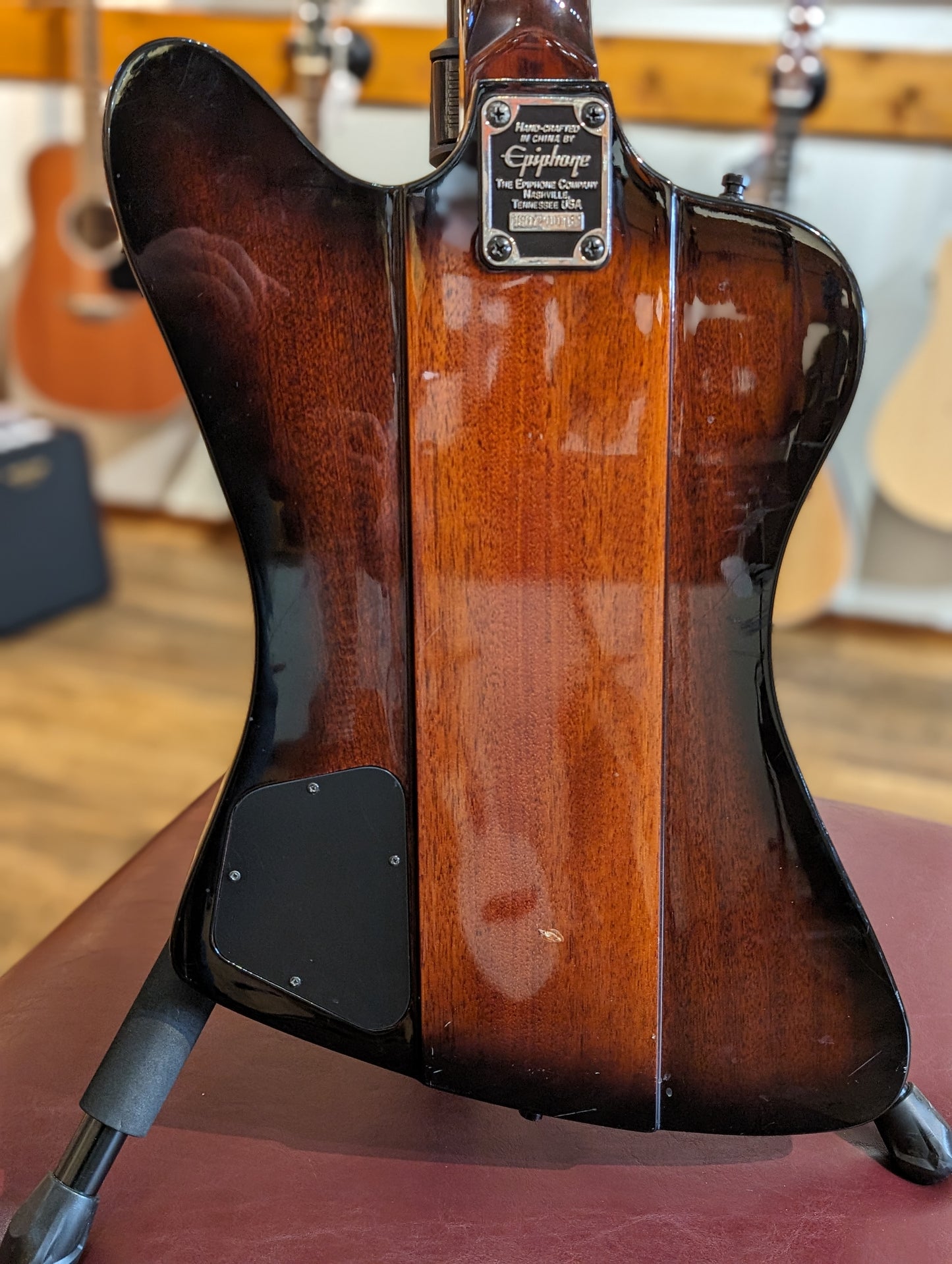 Epiphone Thunderbird IV 4-String Electric Bass Guitar - Vintage Sunburst (2008)