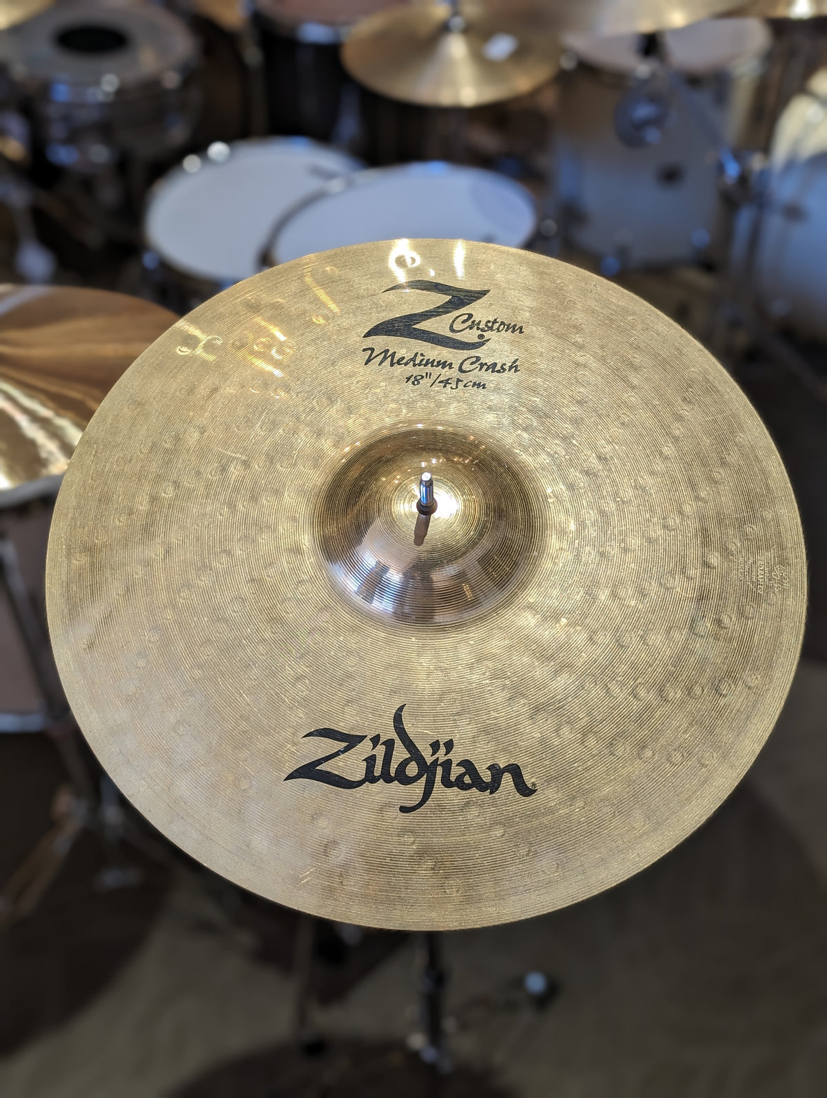 Zildjian 18" Z Custom Medium Crash Cymbal (Used)