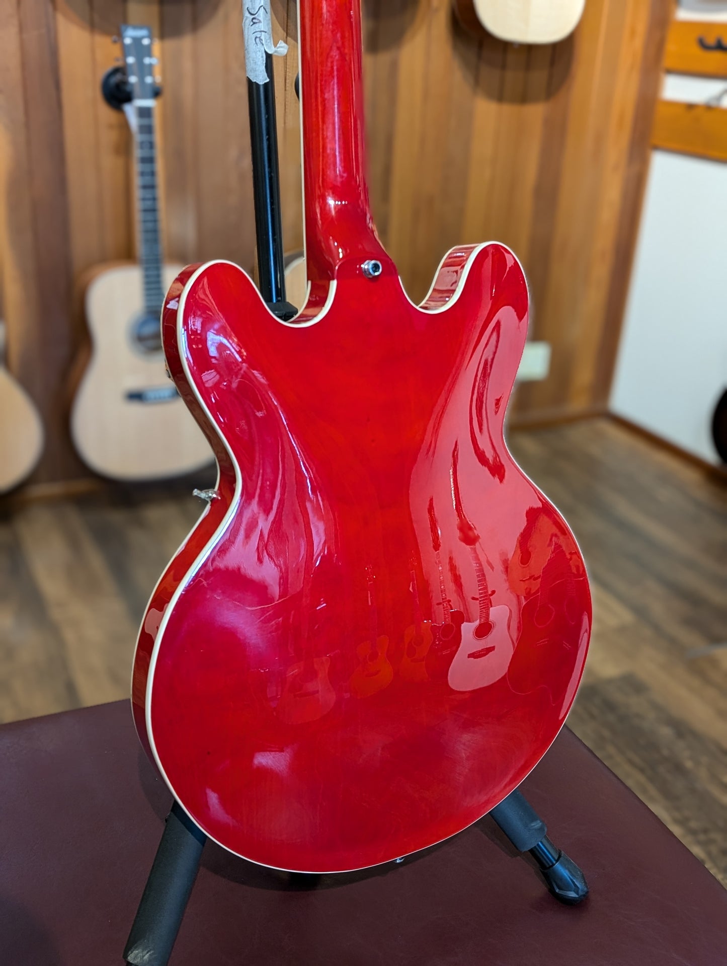 Cort Source BV Semi-Hollow Electric Guitar - Cherry Red (Used)
