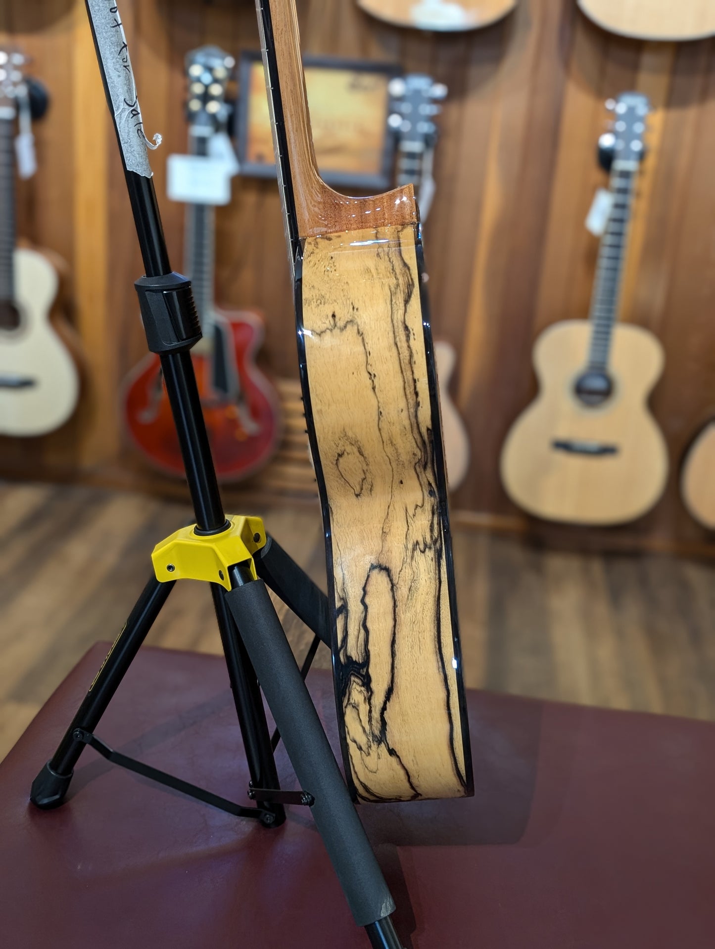 Alhambra 6 White Ebony Classical Guitar w/Gig Bag (Serial #mDCJpX)
