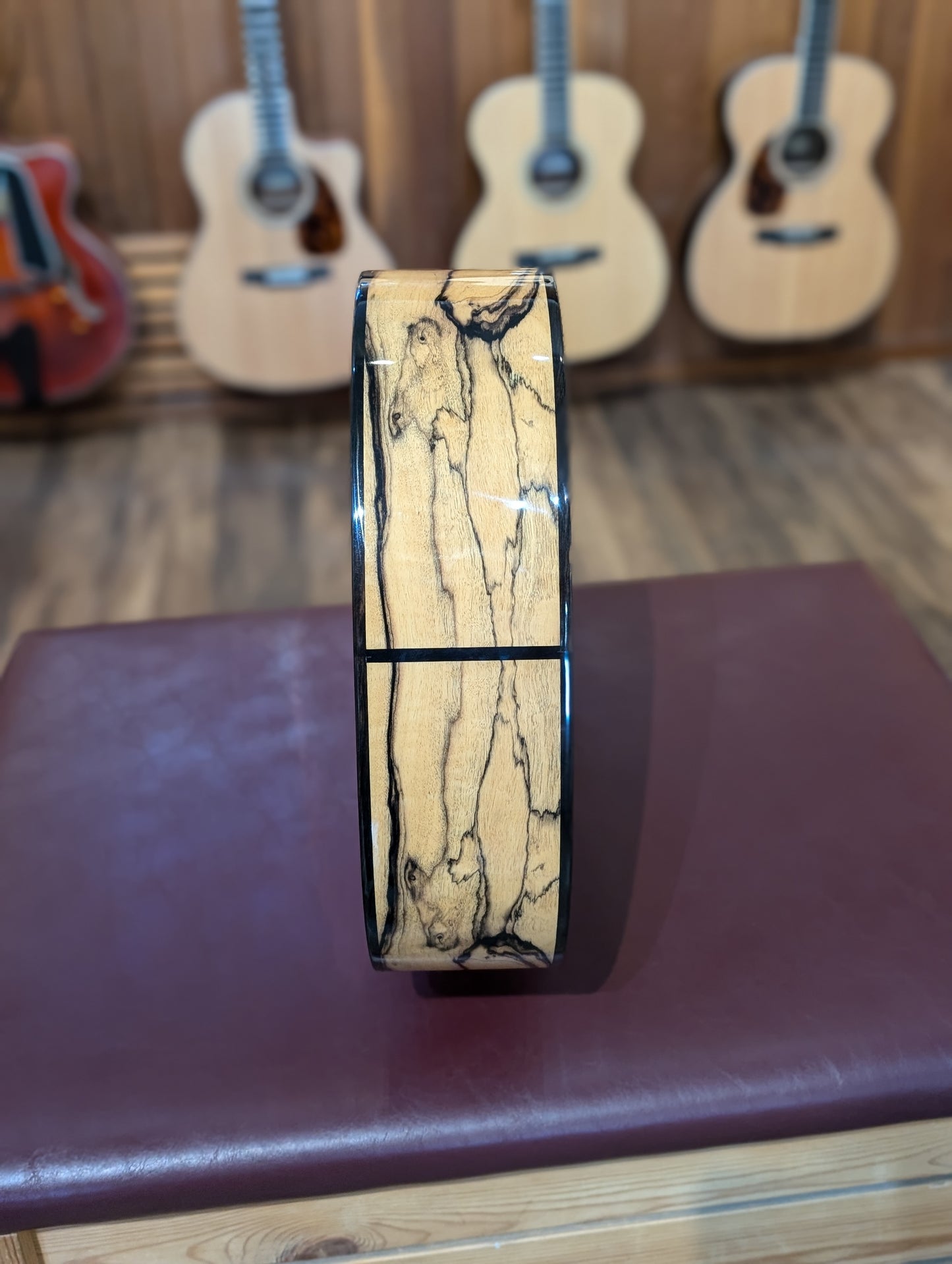Alhambra 6 White Ebony Classical Guitar w/Gig Bag (Serial #mDCJpX)