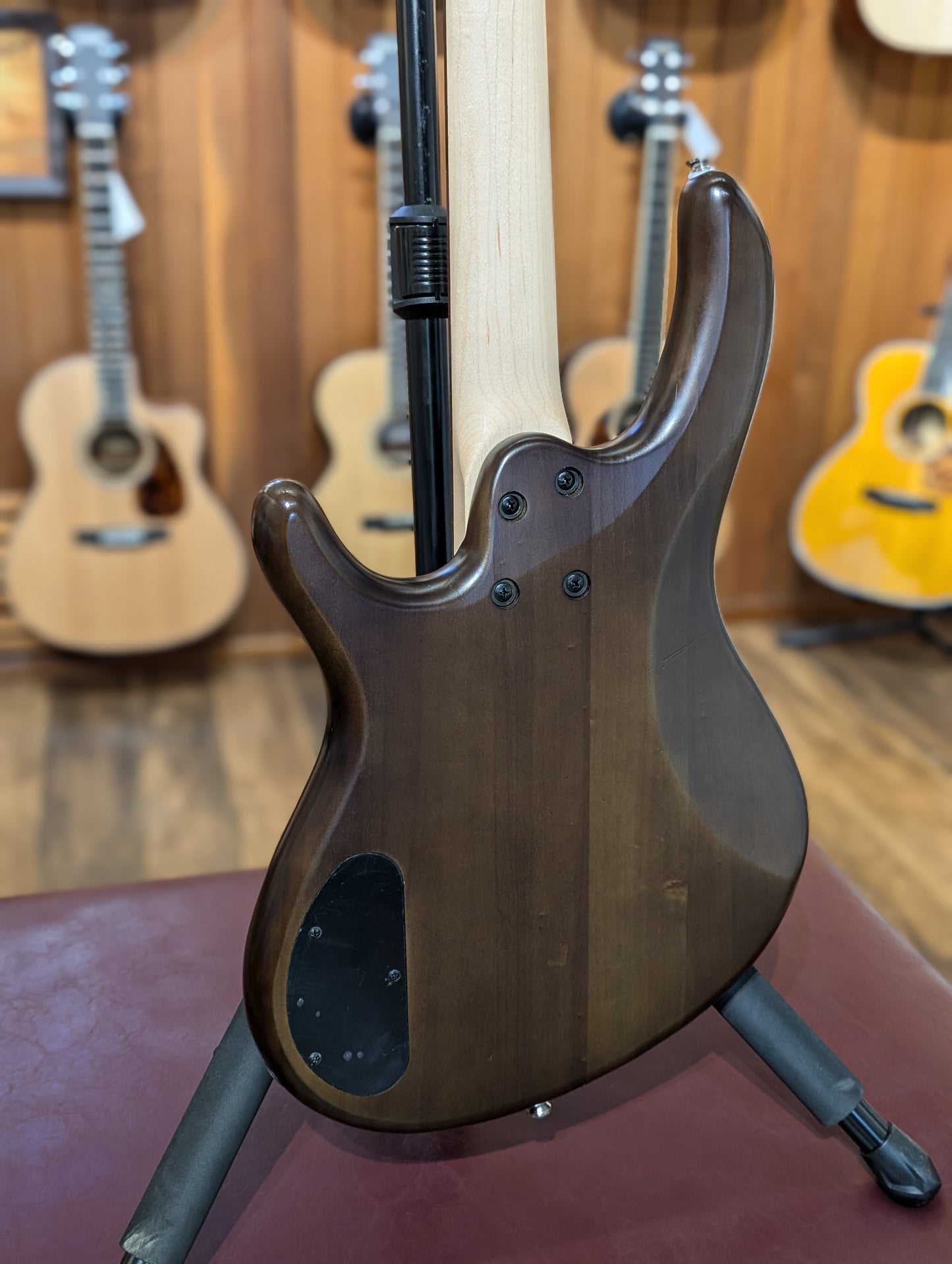 Cort Action PJ Electric Bass Guitar - Open Pore Walnut (Used)