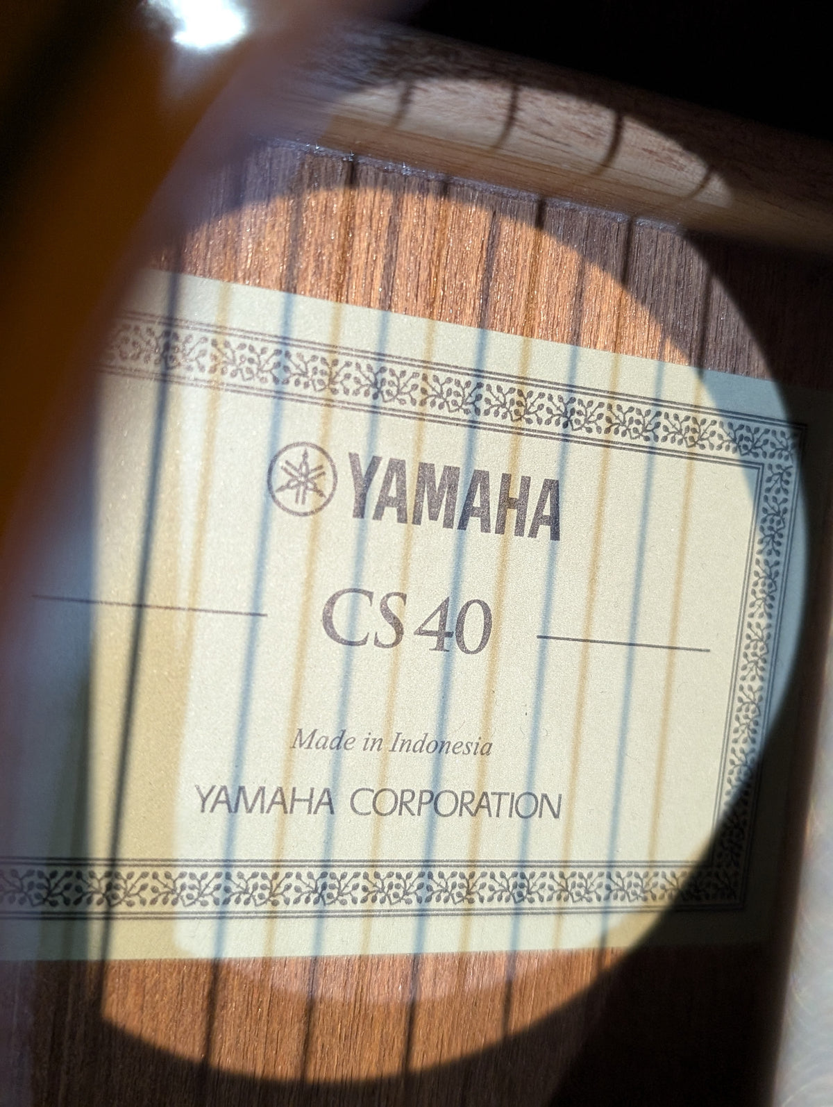 Yamaha CS40 3/4 Classical Guitar w/Gig Bag (Used)